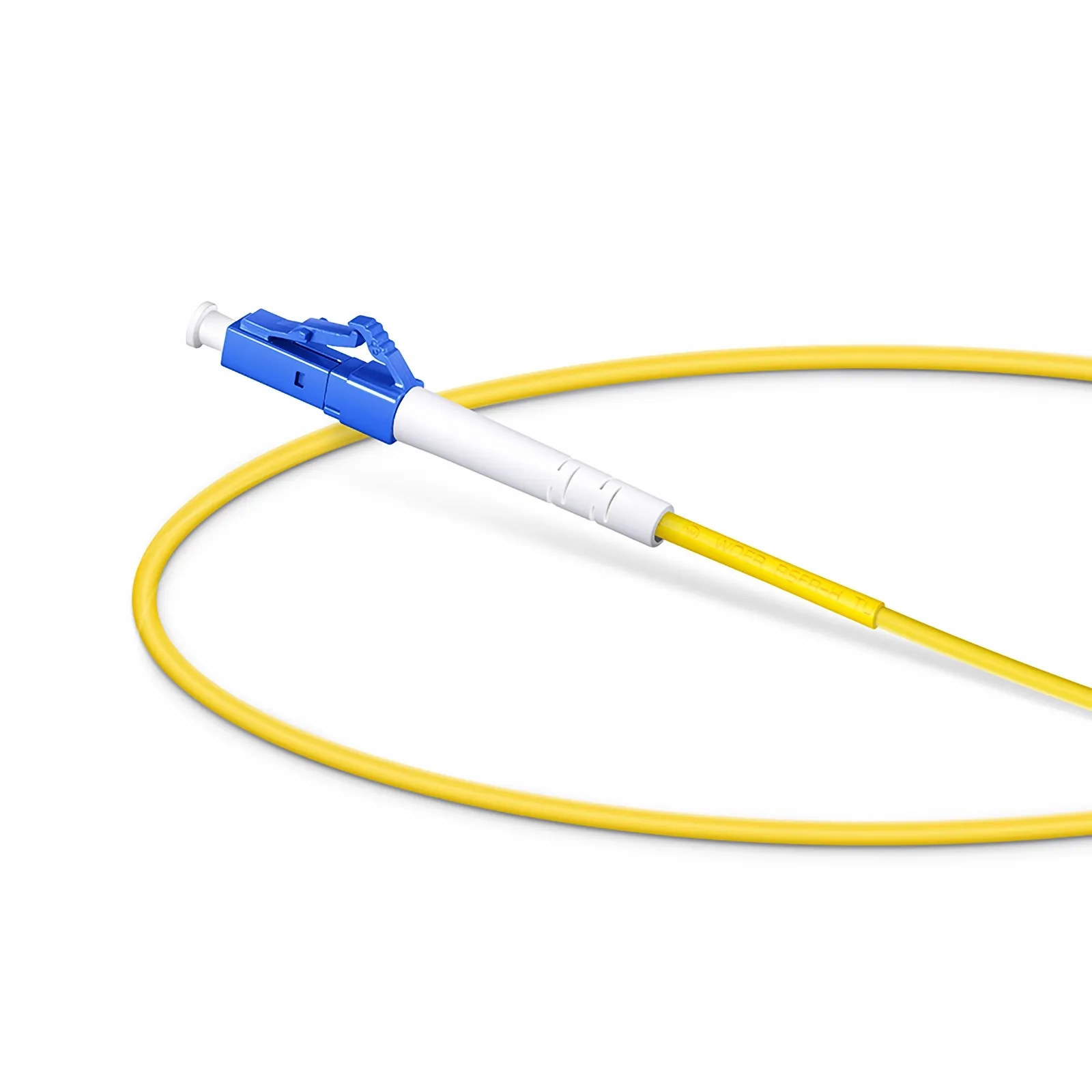 0.5m (1.6ft) Fiber Patch Cable, 1 Fiber, LC UPC Simplex to LC UPC