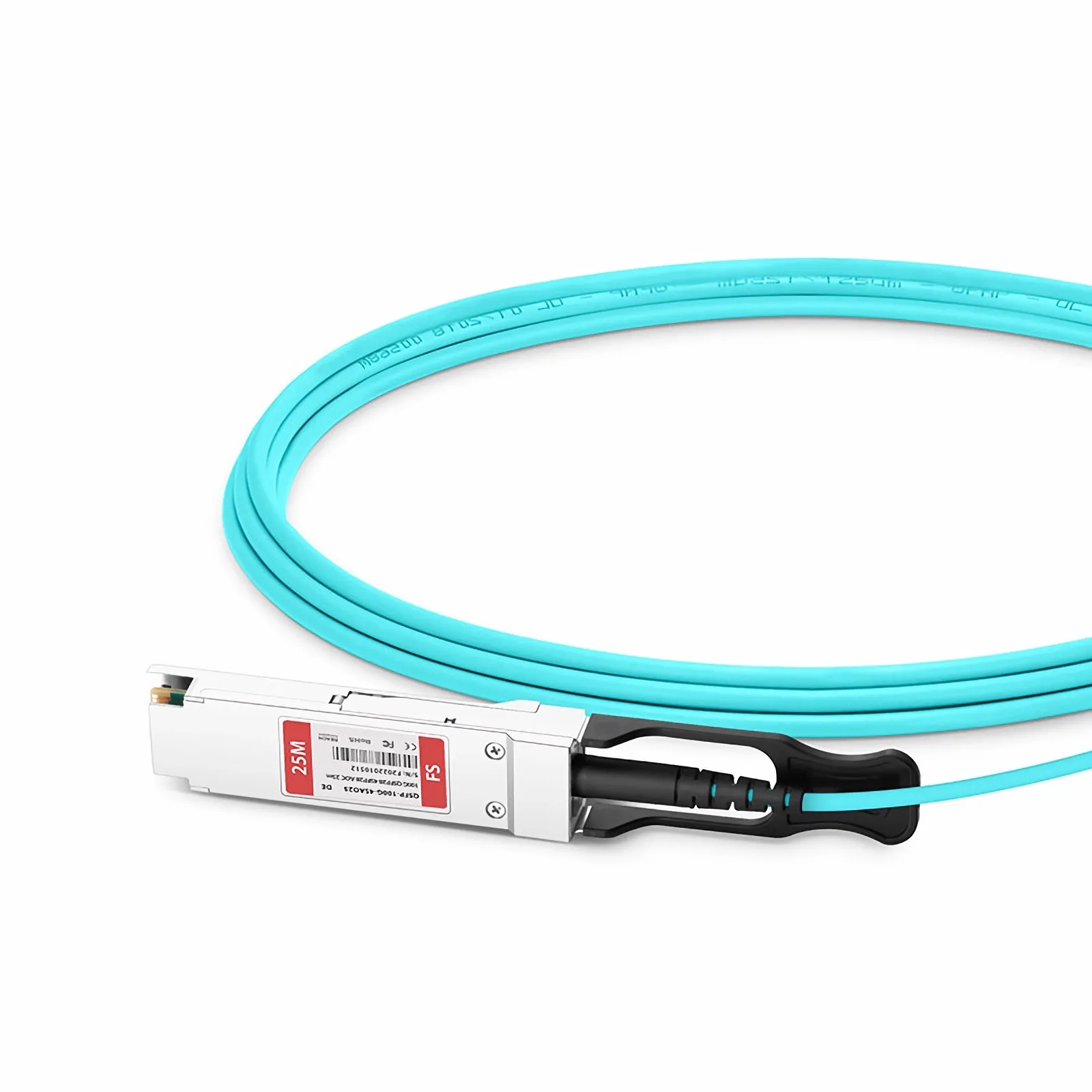 Dell AOC-Q28-4SFP28-25G-25M 100G to 25G Breakout AOC Cable - FS.com