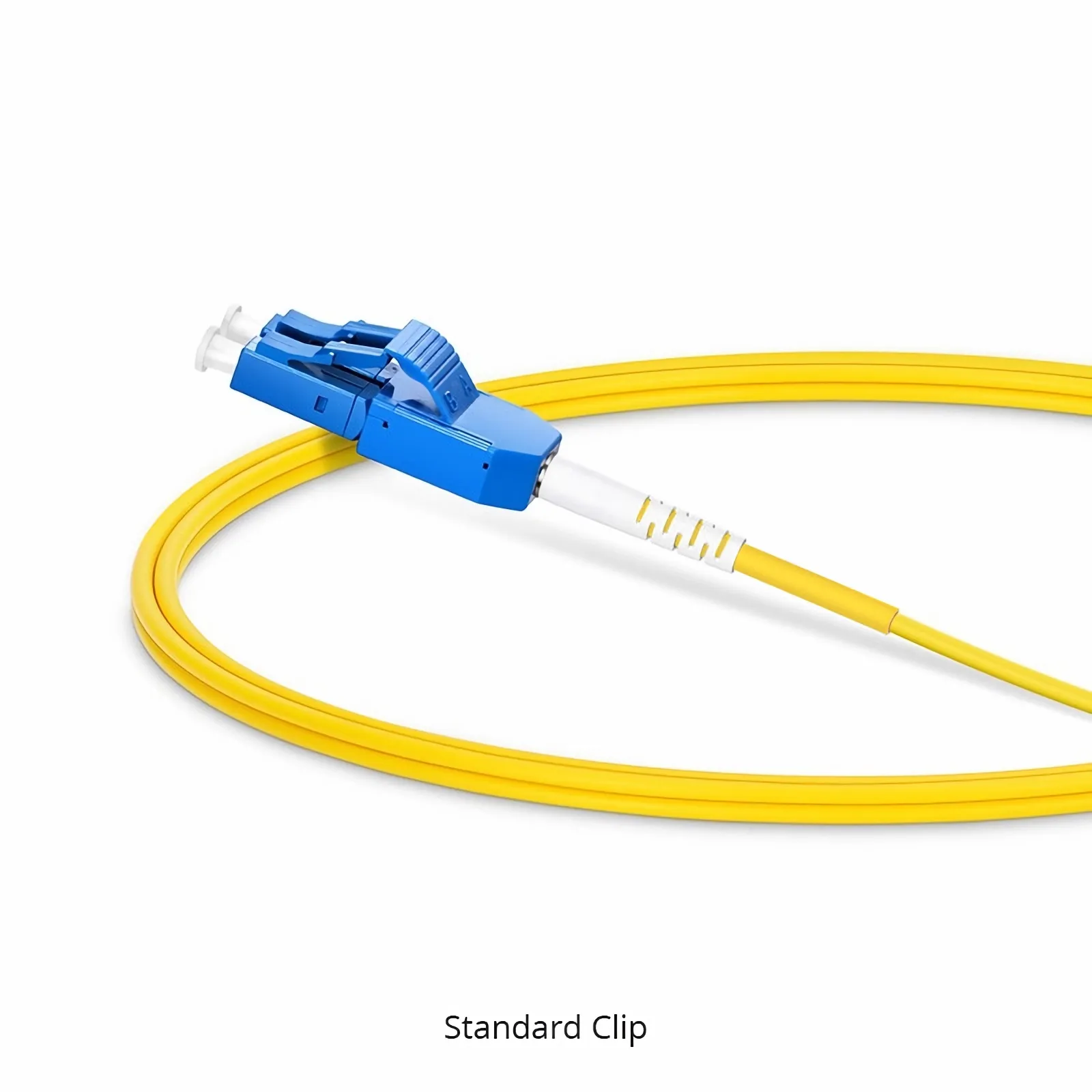 This picture is about Uniboot Duplex 0.2dB IL OS2 Single Mode LC/SC UPC BIF Fiber Optic Patch Cable.