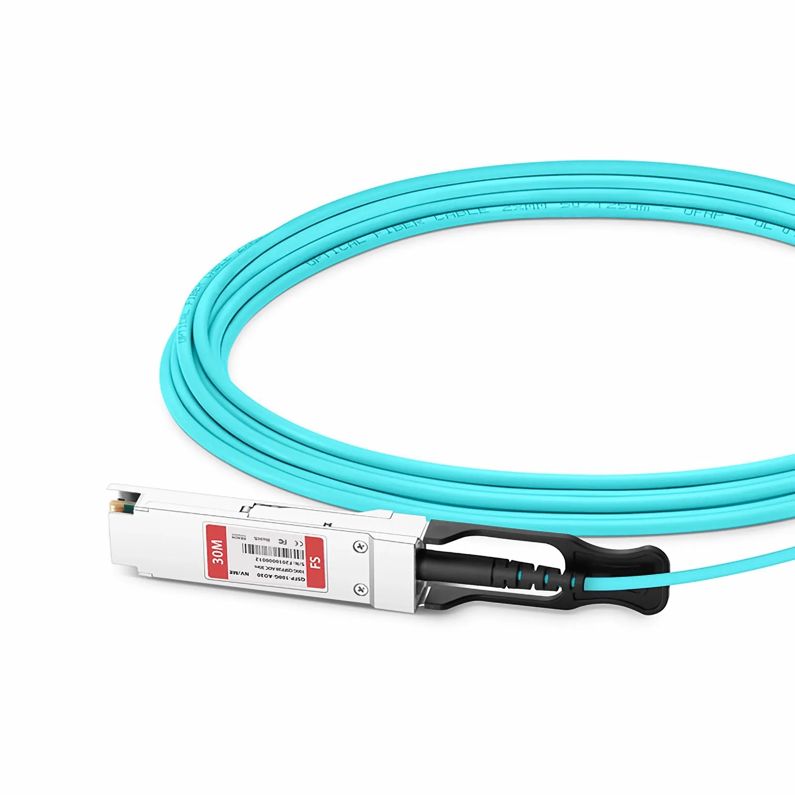 30m (98ft) Mellanox MFA1A00-C030互換 100G QSFP28アクティブ