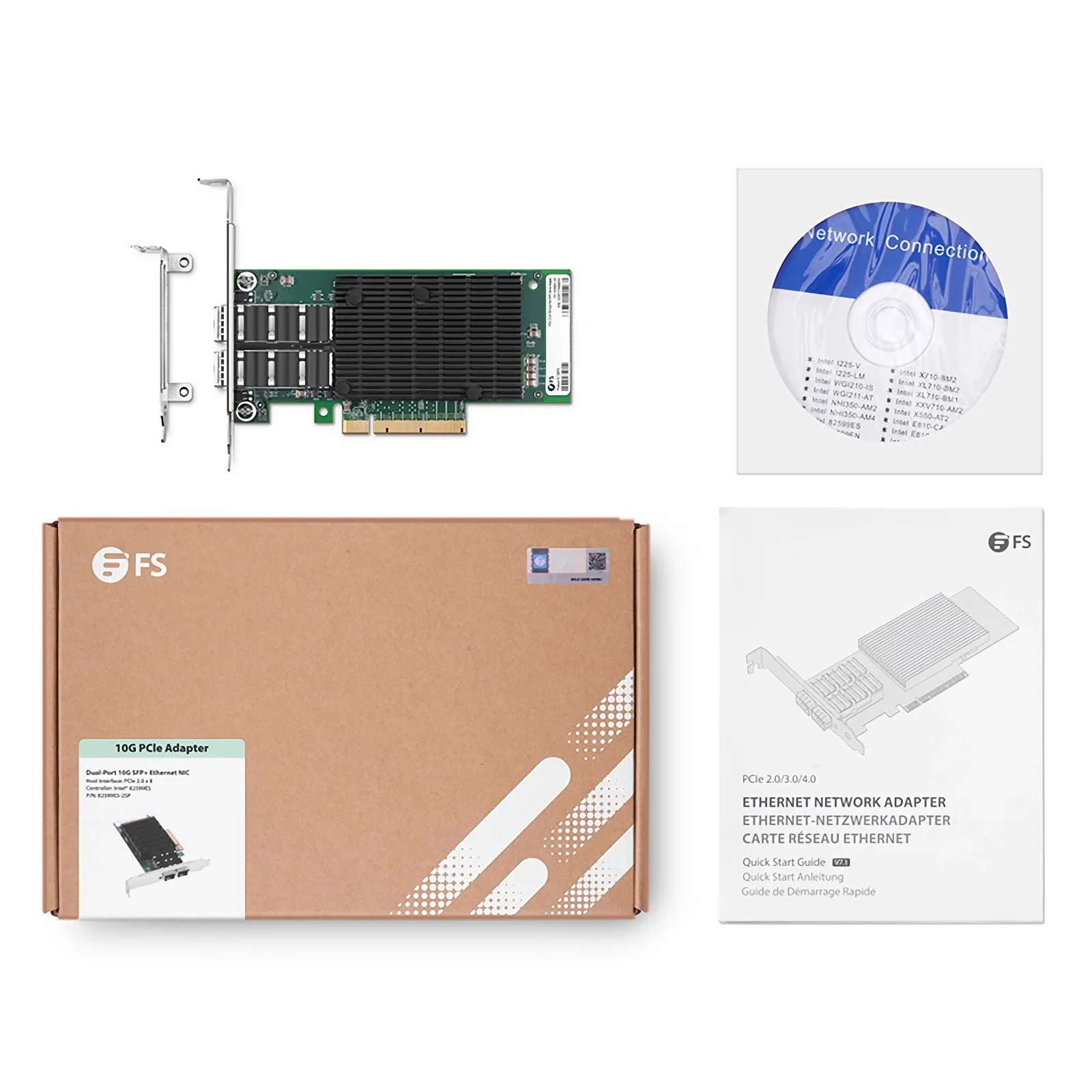 Intel 82599EN チップ イーサネット LAN ネットワークアダプター Intel 82599EN チップ イーサネット LAN ネットワークアダプター