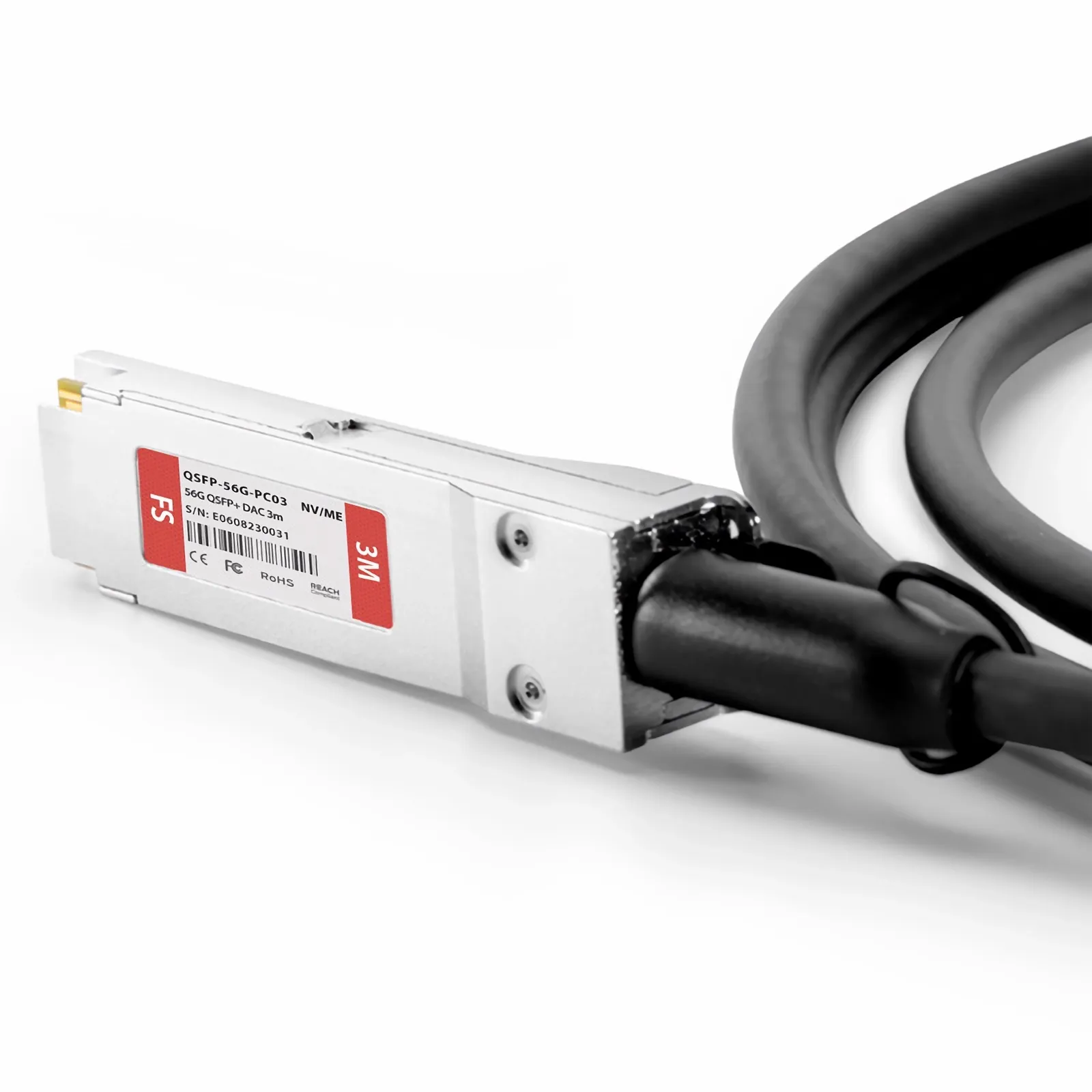 FS for Mellanox MC2207130-002 56G QSFP+ Passive DAC Cable - FS.com