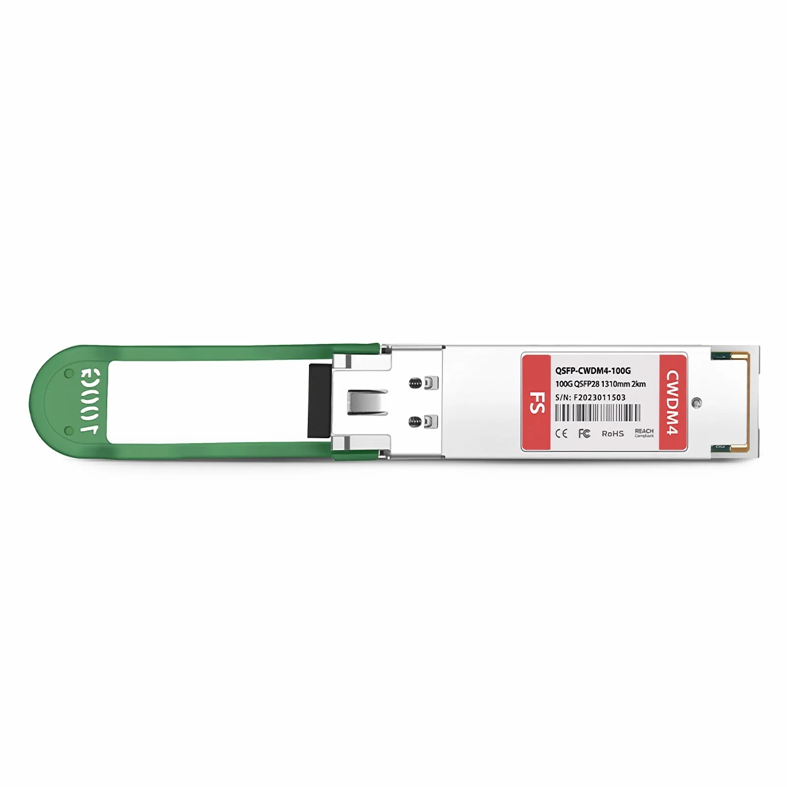 Cette image concerne QSFP-CWDM4-100G.