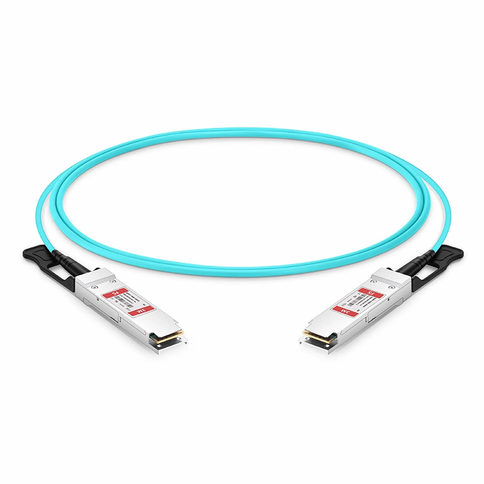 汎用互換 3m(10ft) 100G QSFP28 4 x 25G NRZ アクティブ光ケーブル