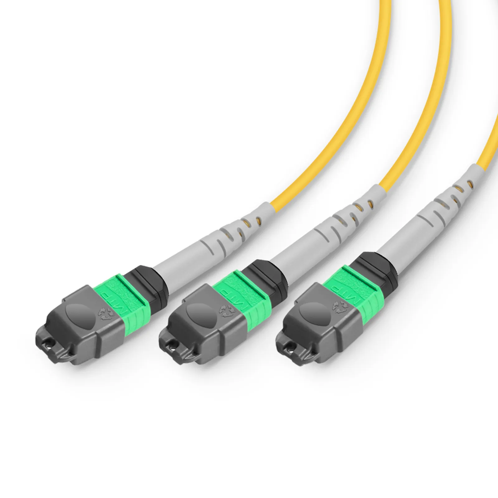 2m (7ft) MMC Breakout Cable, MMC-24 APC (Female) to 3 x MTP®-8 APC