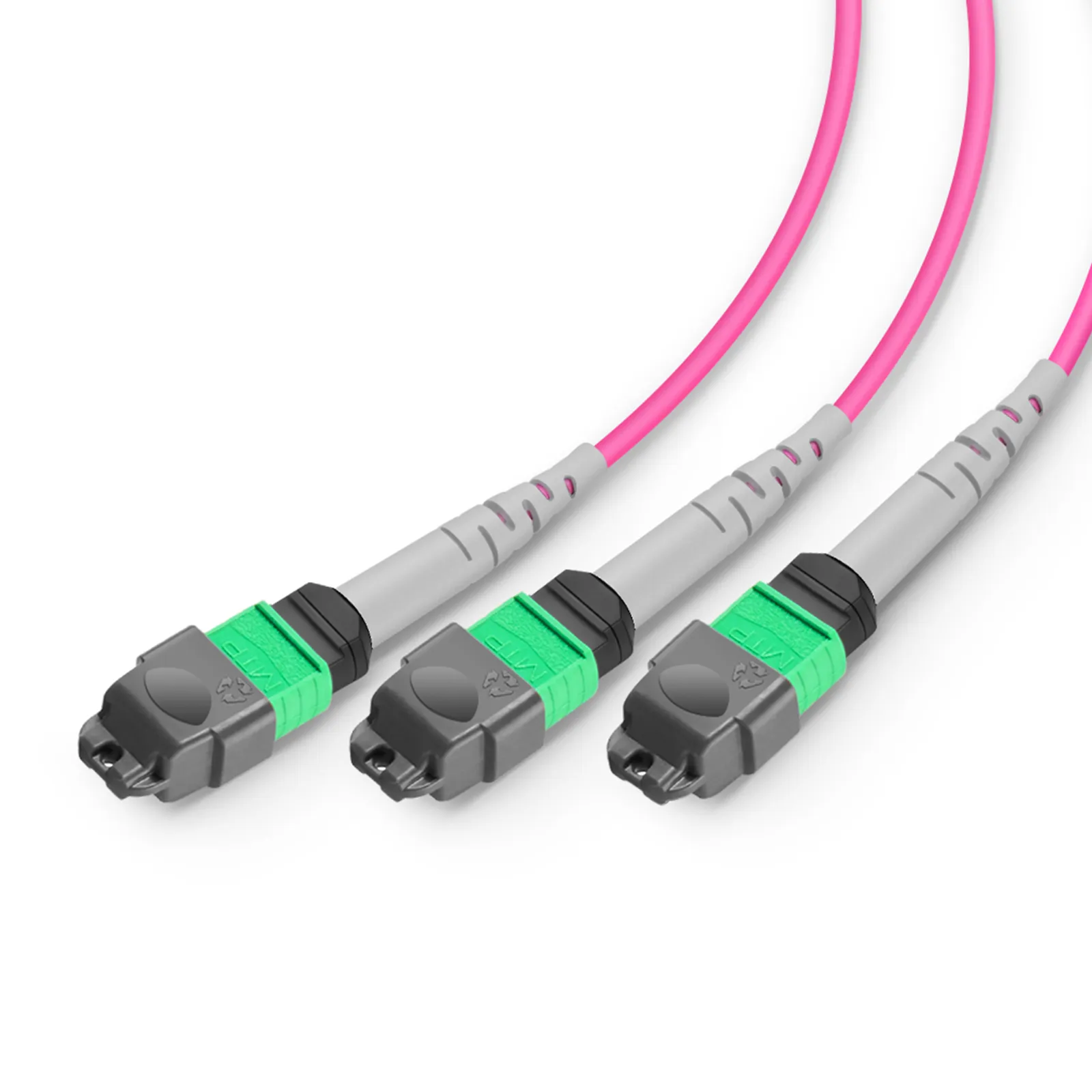 2m (7ft) MMC Breakout Cable, MMC-24 APC (Female) to 3 x MTP®-8 APC
