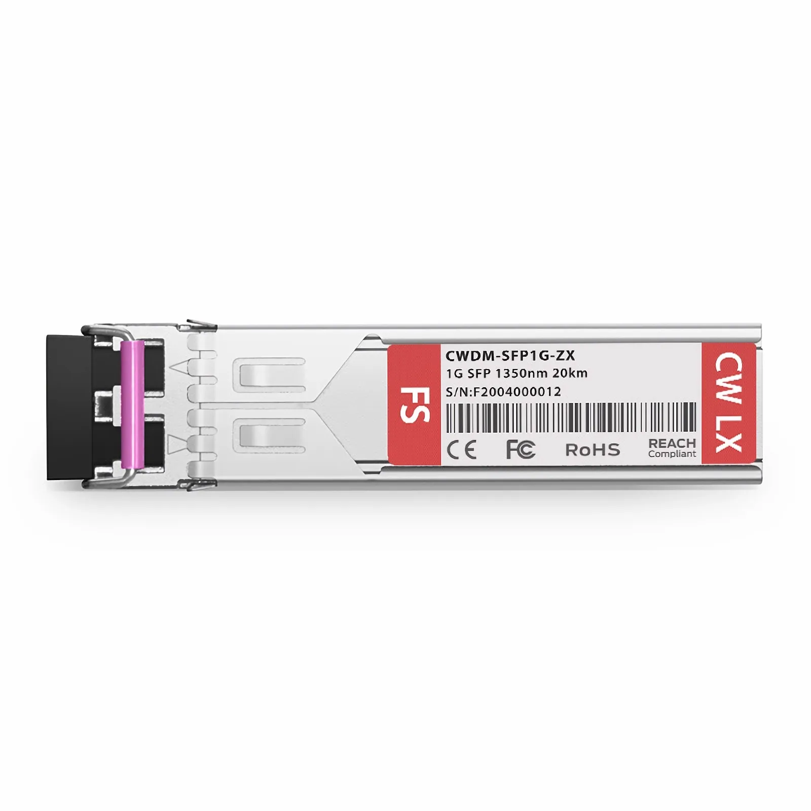 Cisco CWDM-SFP-1350-20 CWDM SFP (mini-GBIC) Transceiver - FS