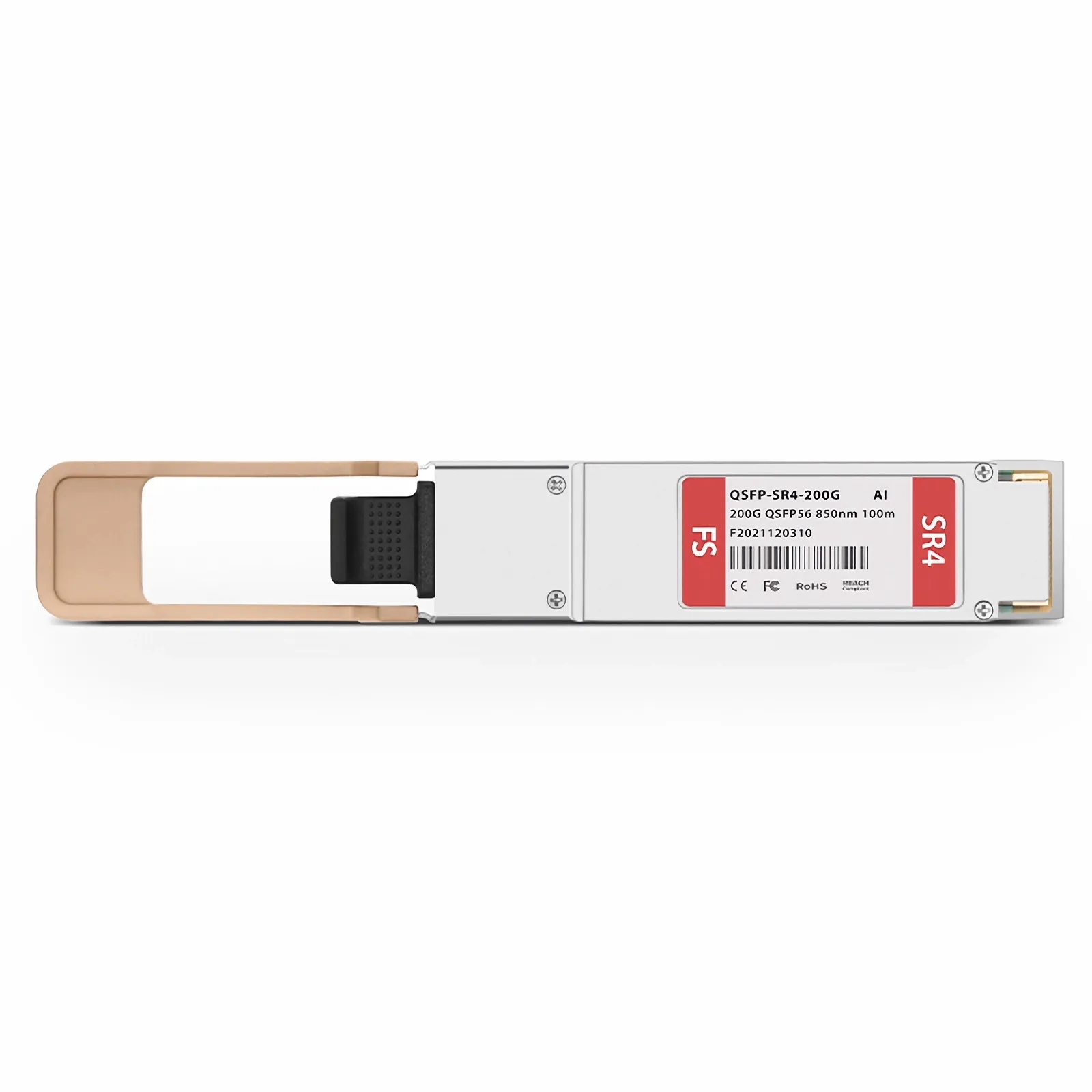 Cette image concerne QSFP-SR4-200G.