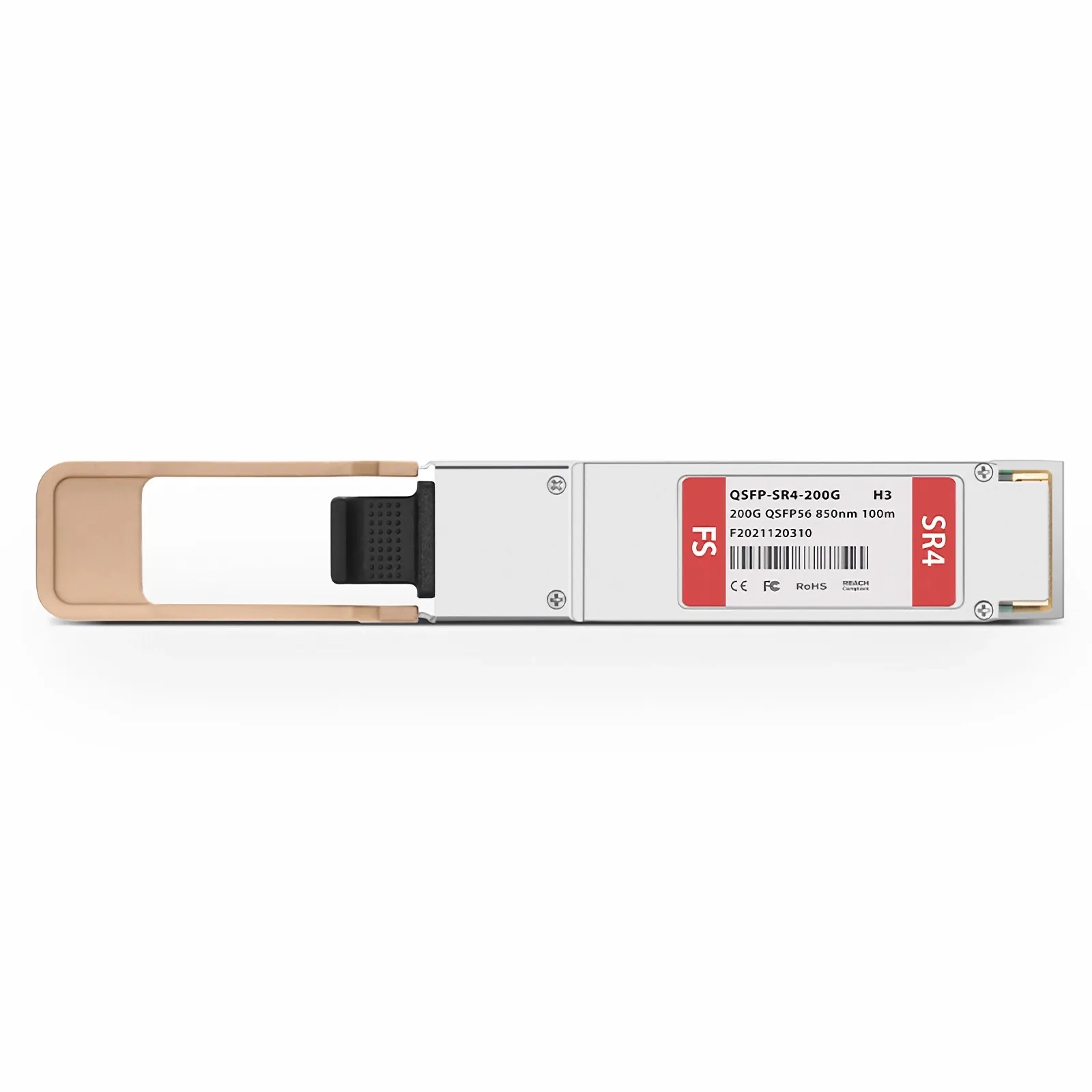 Cette image concerne QSFP-SR4-200G.