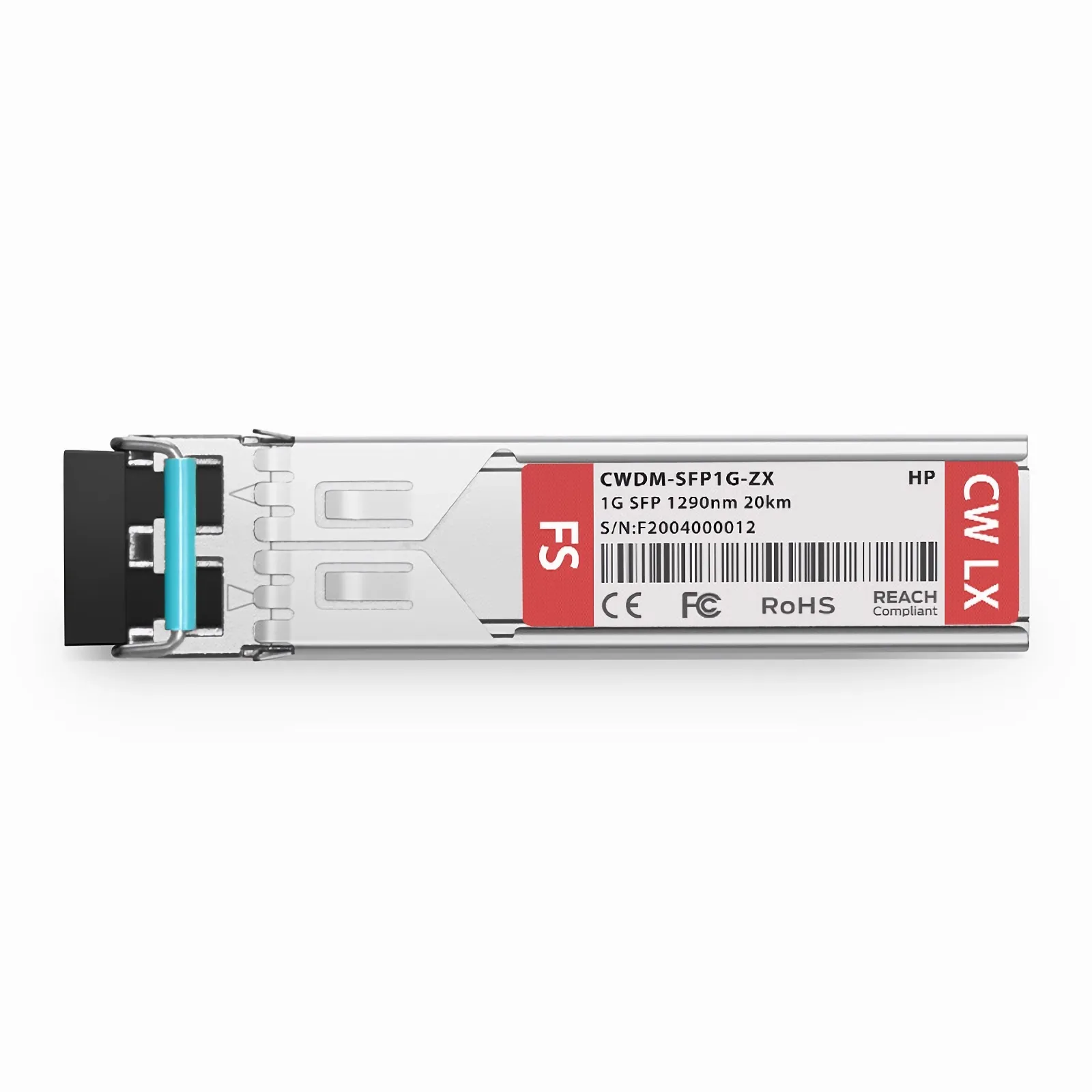 HPE SFP20K-CW1290 1000BASE-CWDM SFP (mini-GBIC) Transceiver - FS