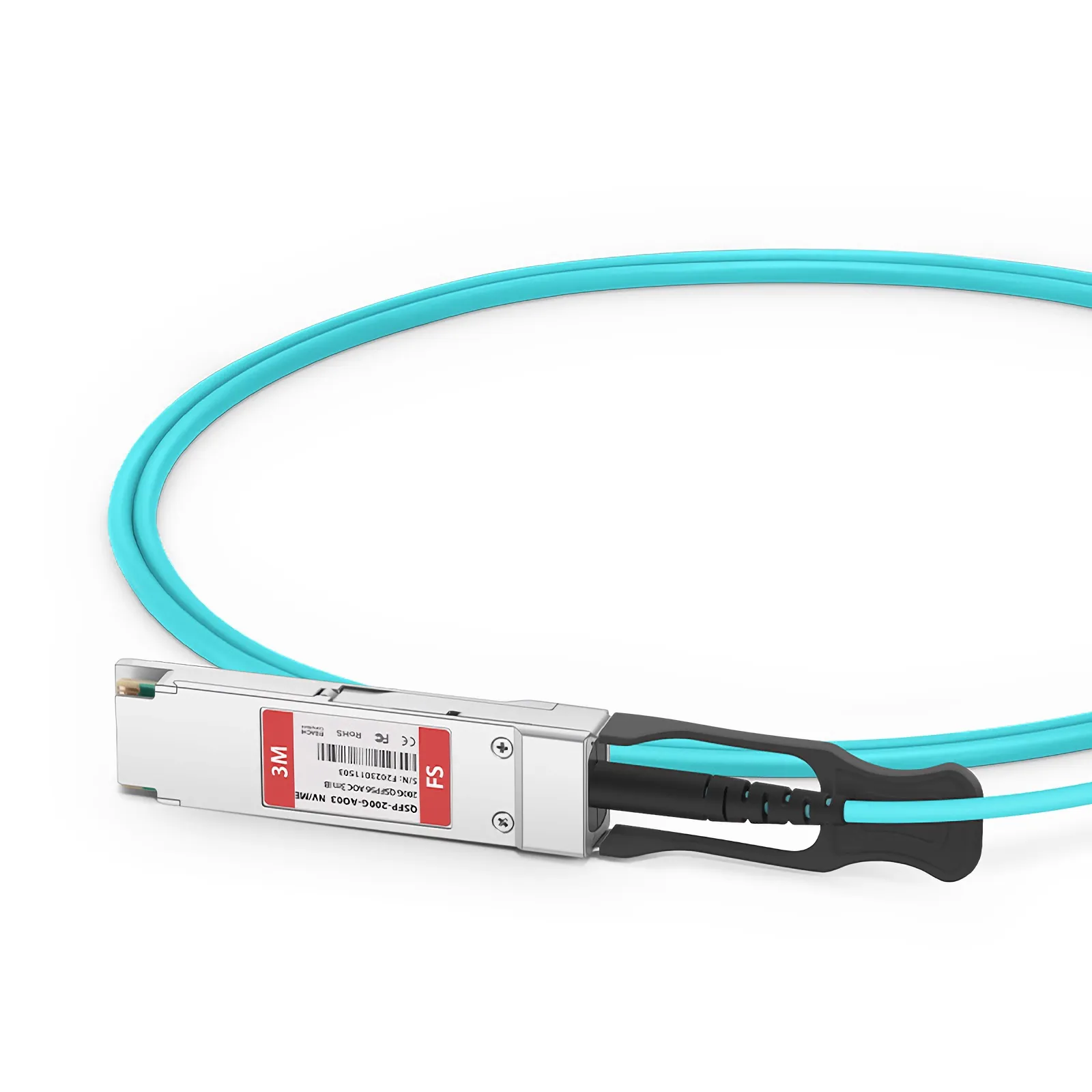 3m (10ft) NVIDIA/Mellanox MFS1S00-H003V Compatibile 200G QSFP56 4