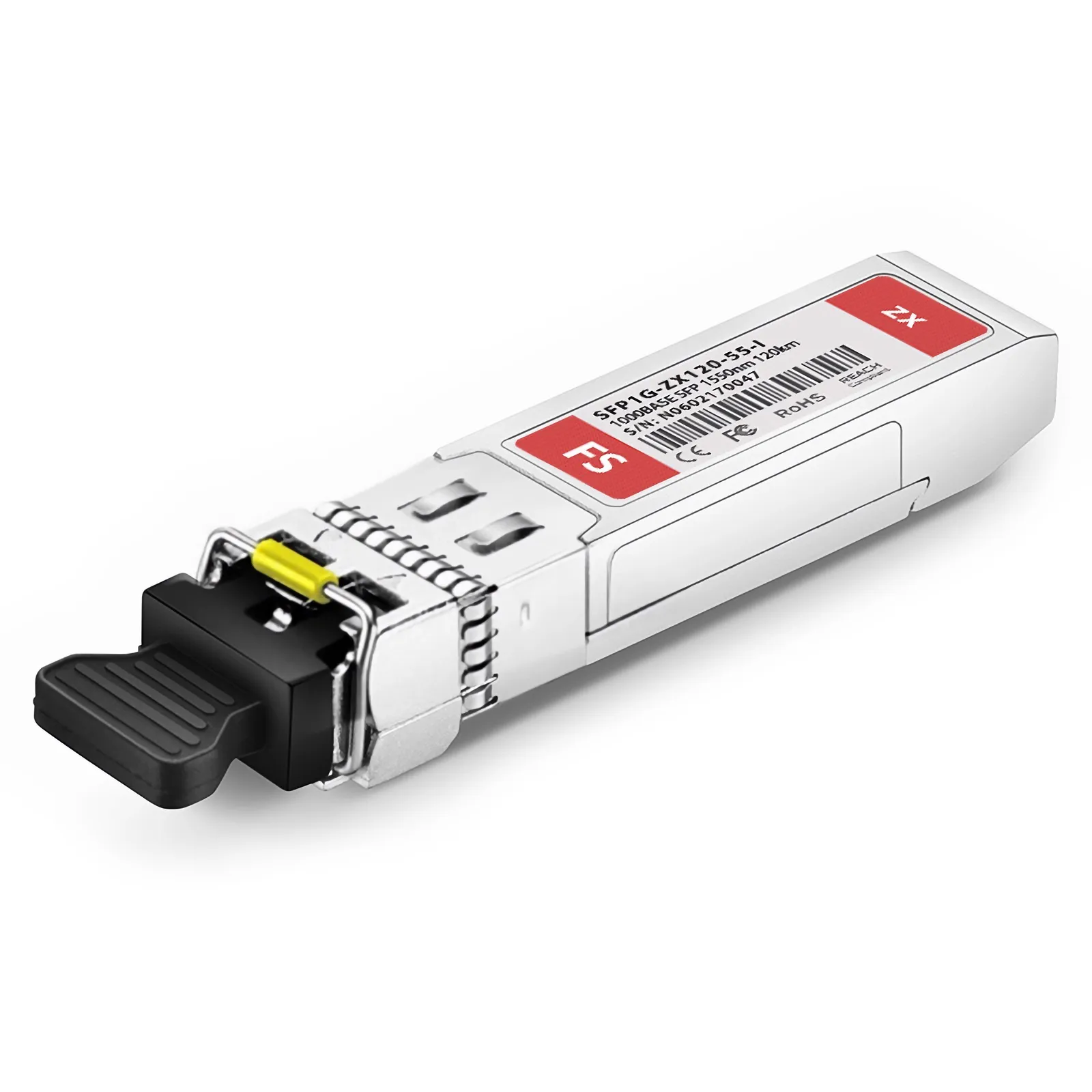 Customized 1000BASE-EZX SFP 1550nm 120km Duplex LC SMF Transceiver Module (Industrial)