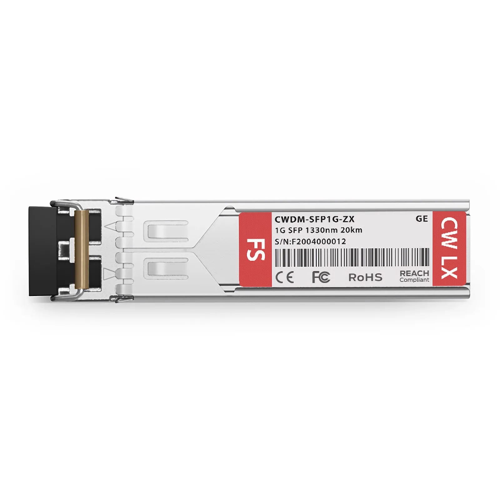 Generic Compatible SFP 1000BASE-CWDM 1330nm 20km DOM Duplex LC/UPC