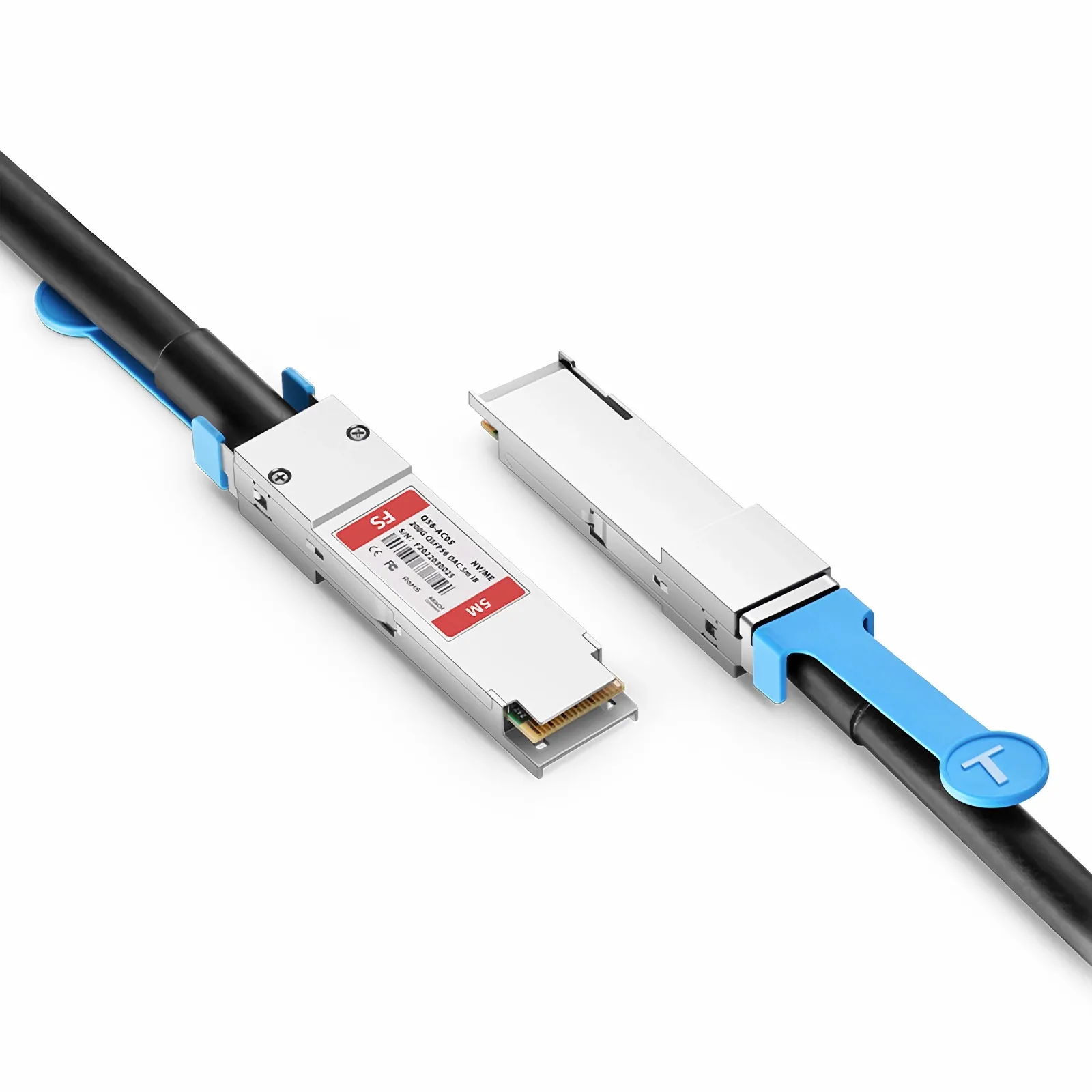 5m (16ft) NVIDIA/Mellanox MCA1J00-H005E Compatible 200G QSFP56 4 x