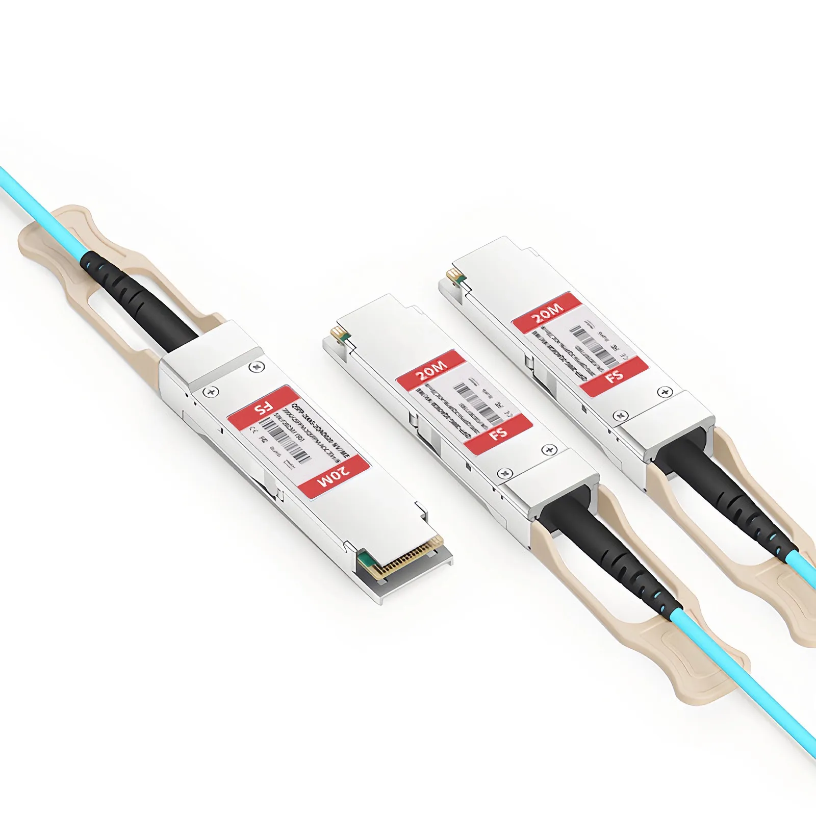 NVIDIA/Mellanox MFS1S50-H020V対応、20m(66ft) 200G QSFP56 4×50G