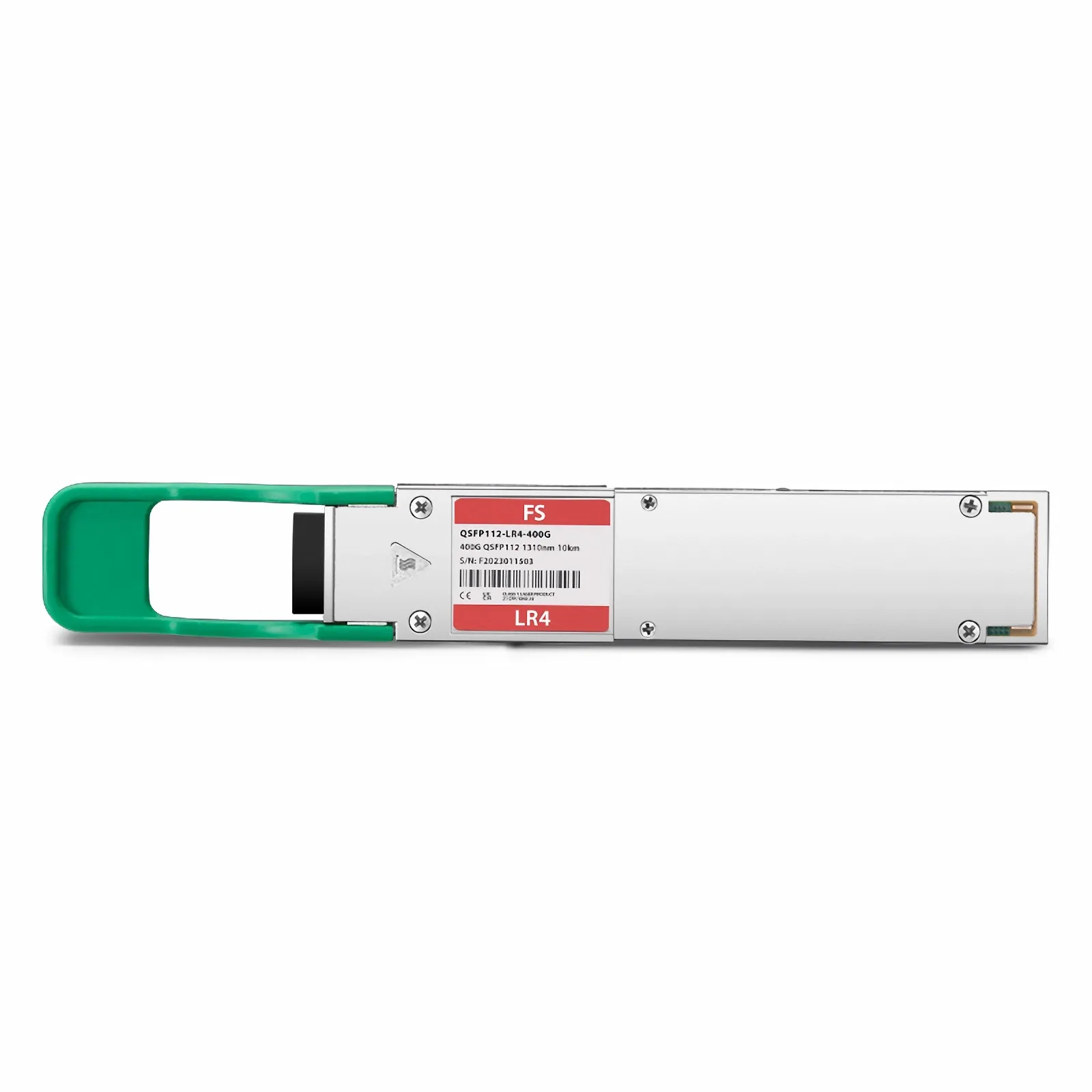 Customized 400GBASE-LR4 QSFP112 4 x 100G PAM4 1310nm 10km Duplex LC/UPC SMF Transceiver Module