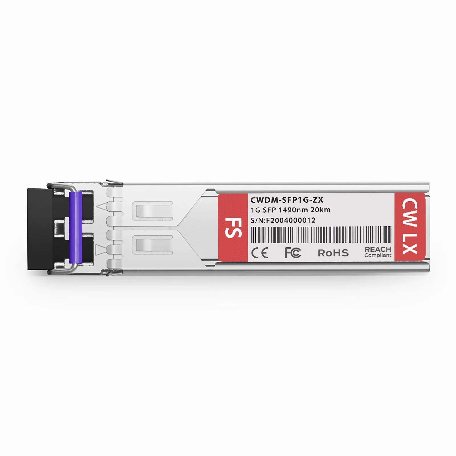 Cisco CWDM-SFP-1490-20 Compatibile 1000BASE-CWDM SFP 1490nm 20km