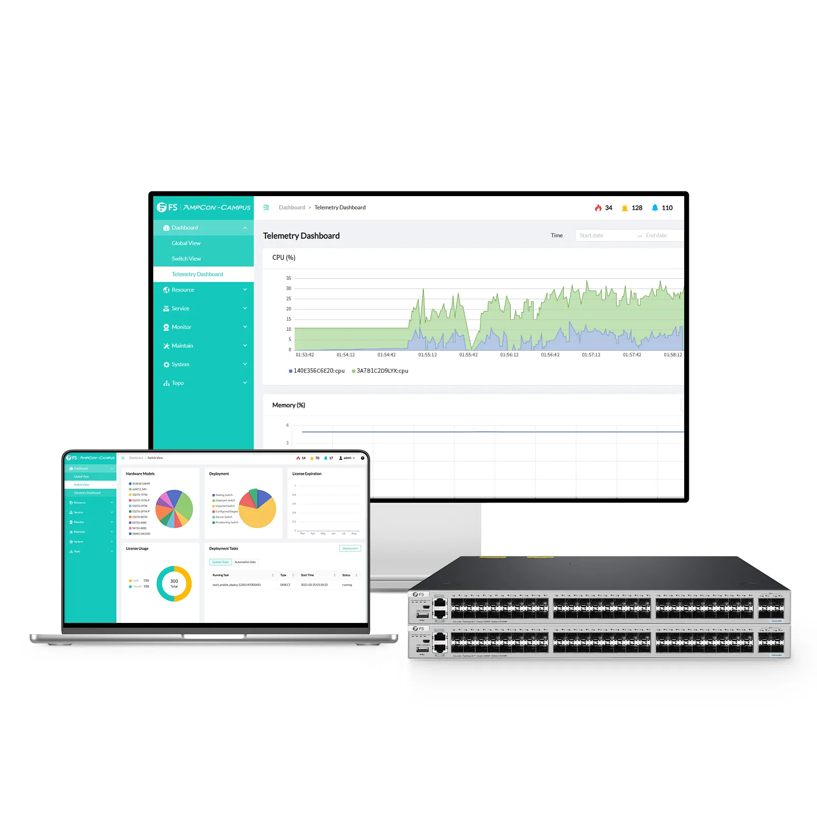 This picture is about 207067 Ampcon-Campus管理图.