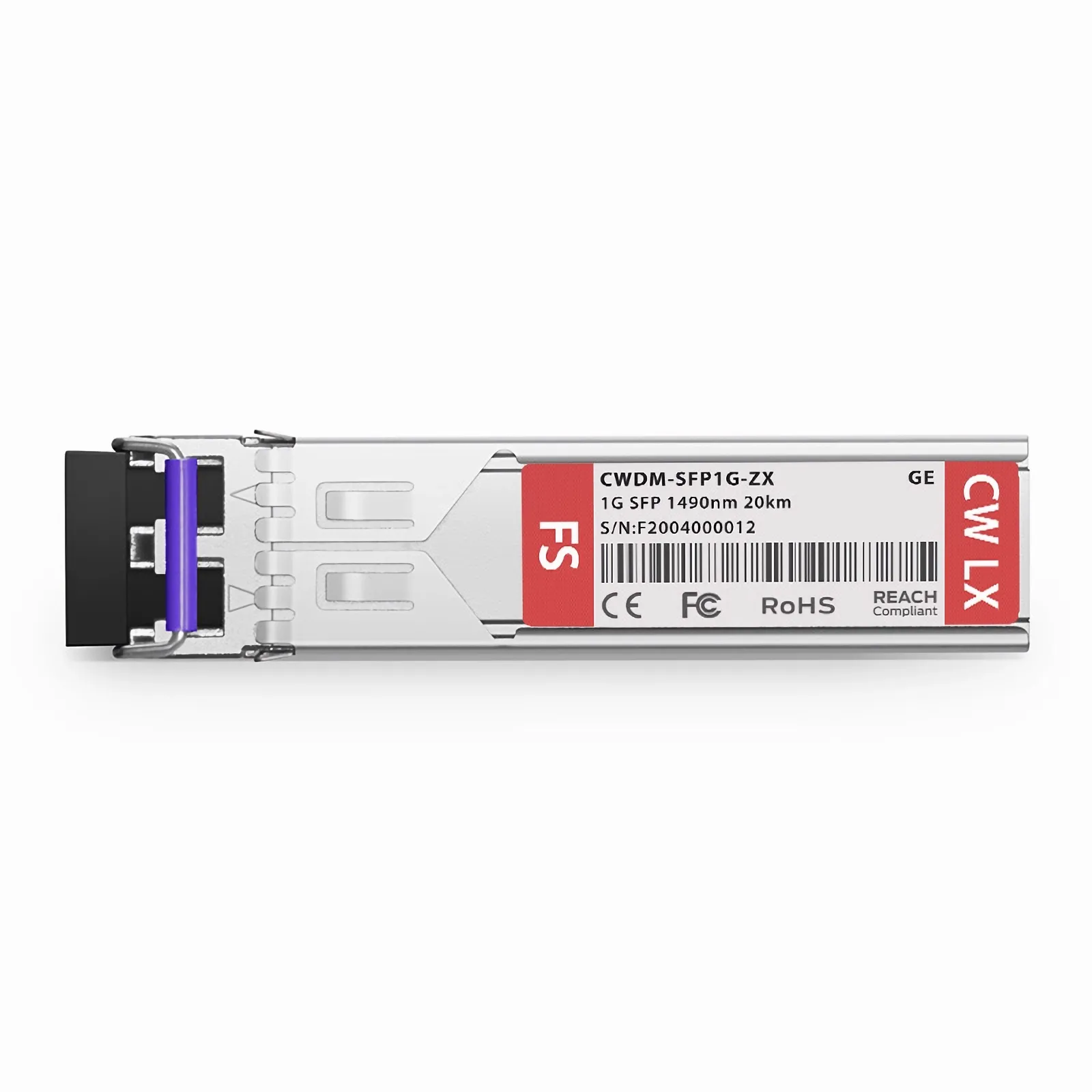 Generic Compatible SFP 1000BASE-CWDM 1490nm 20km DOM Duplex LC/UPC