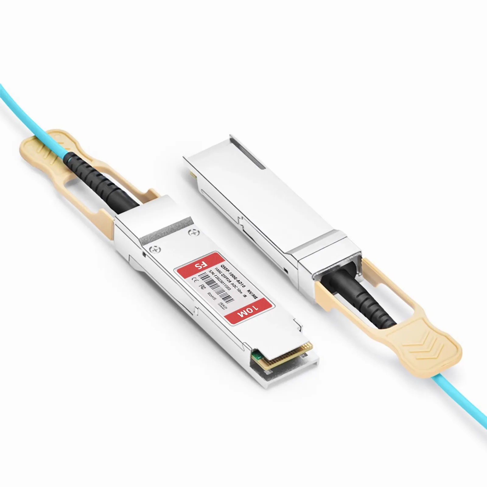NVIDIA/Mellanox MFA1A00-E010対応、10m(33ft) 100G QSFP28 4×25G NRZ