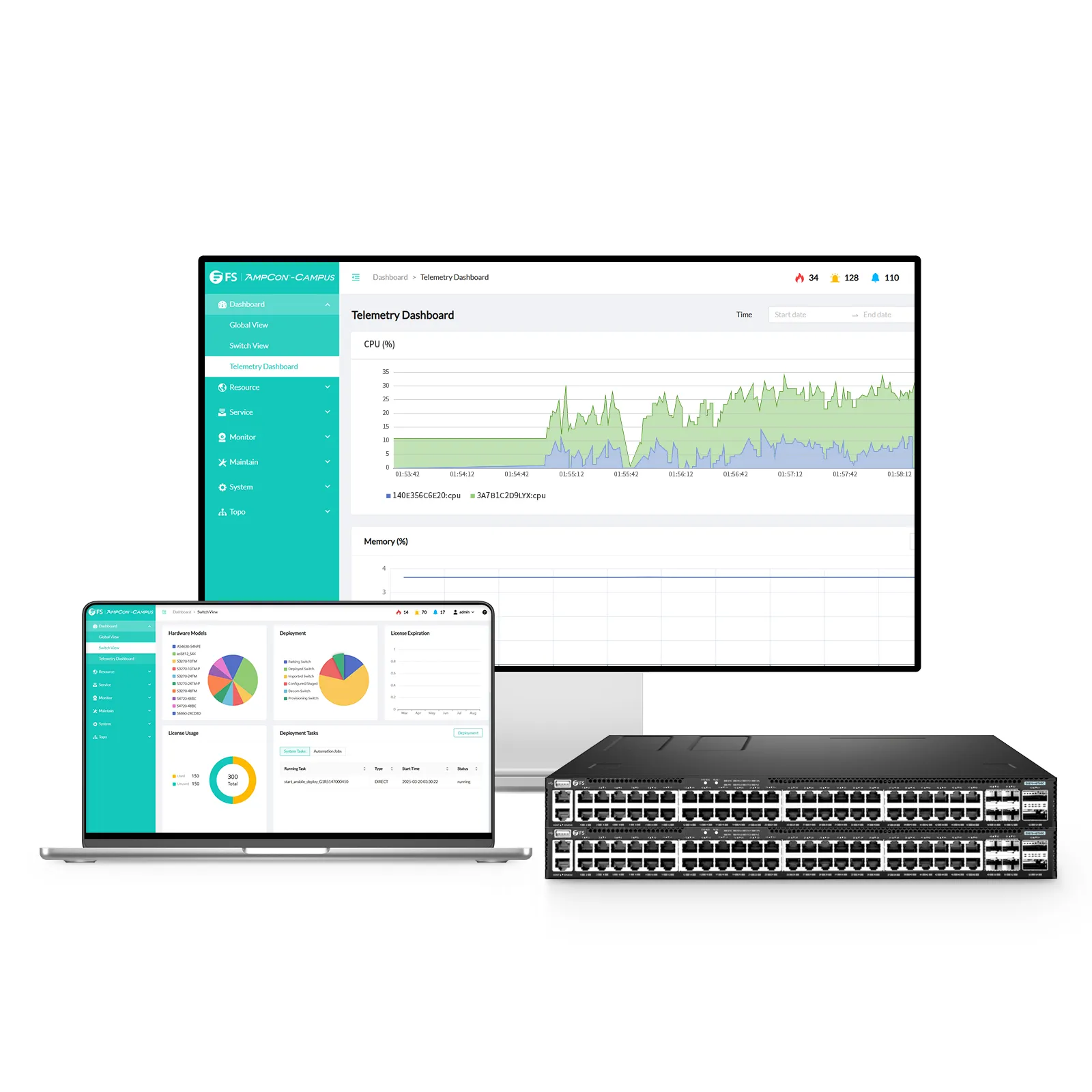 This picture is about 206237 Ampcon-Campus管理图.