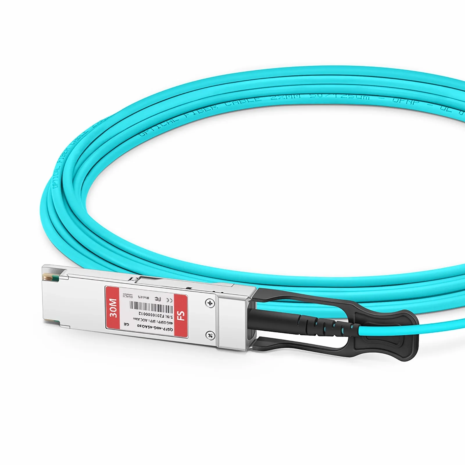 StarTech.com QSFP+ アクティブ光ケーブル 30m MSA準拠AOCケーブル 40GbE QSFP40GAO30M z2zed1b MSA Uncoded 7m/23ft 40G QSFP+ to QSFP+ AOC Cable - 40 GbE QSFP+