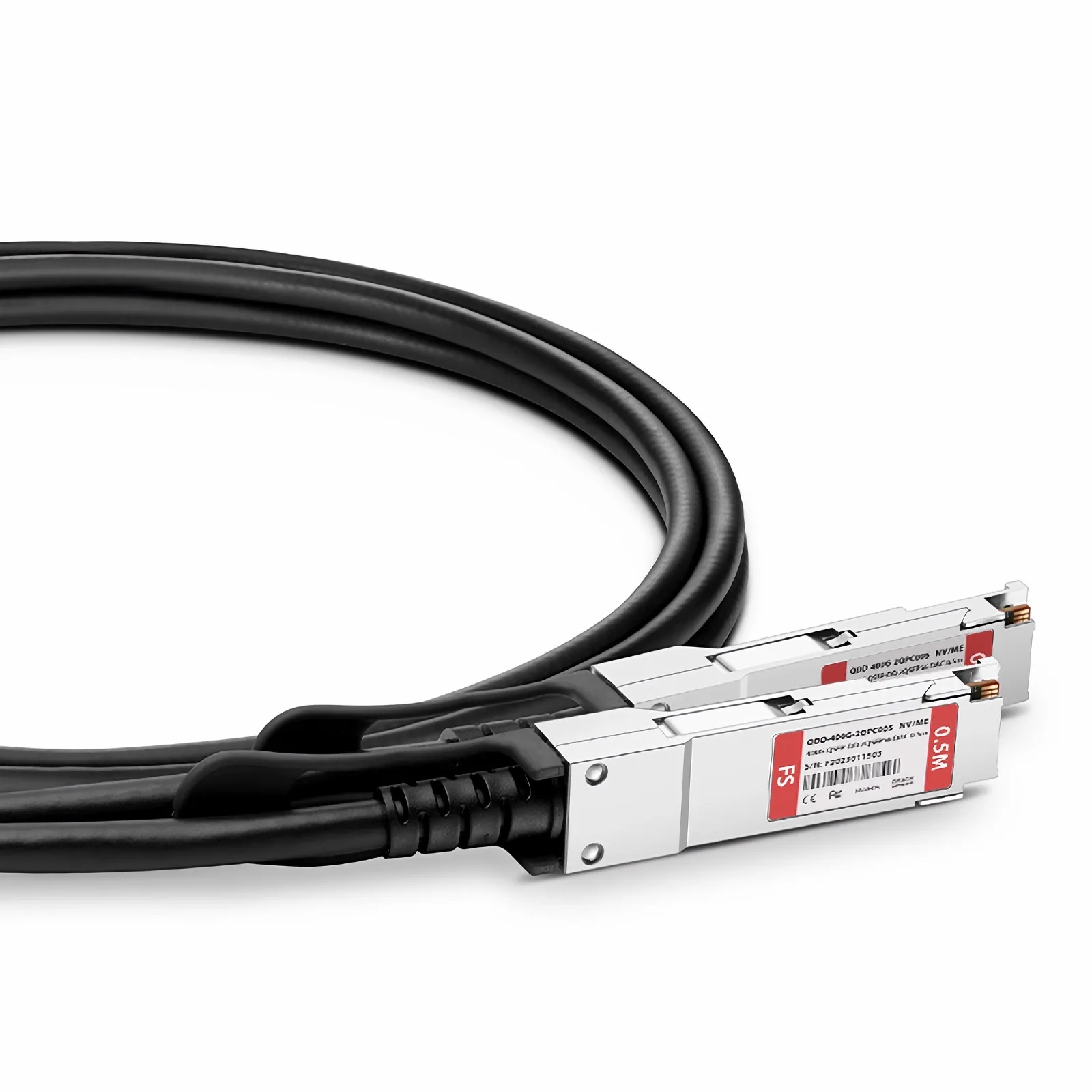 0.5m (2ft) NVIDIA/Mellanox Compatible 400G QSFP-DD 8 x 50G PAM4 to