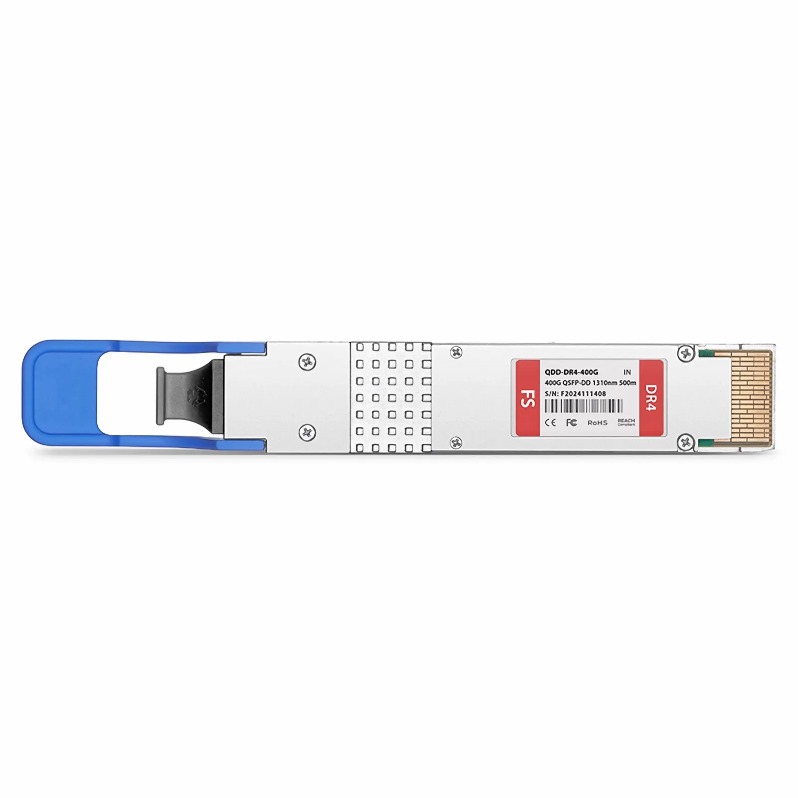 Intel Compatible 400GBASE-DR4 QSFP-DD 8 x 50G PAM4 1310nm 500m MPO