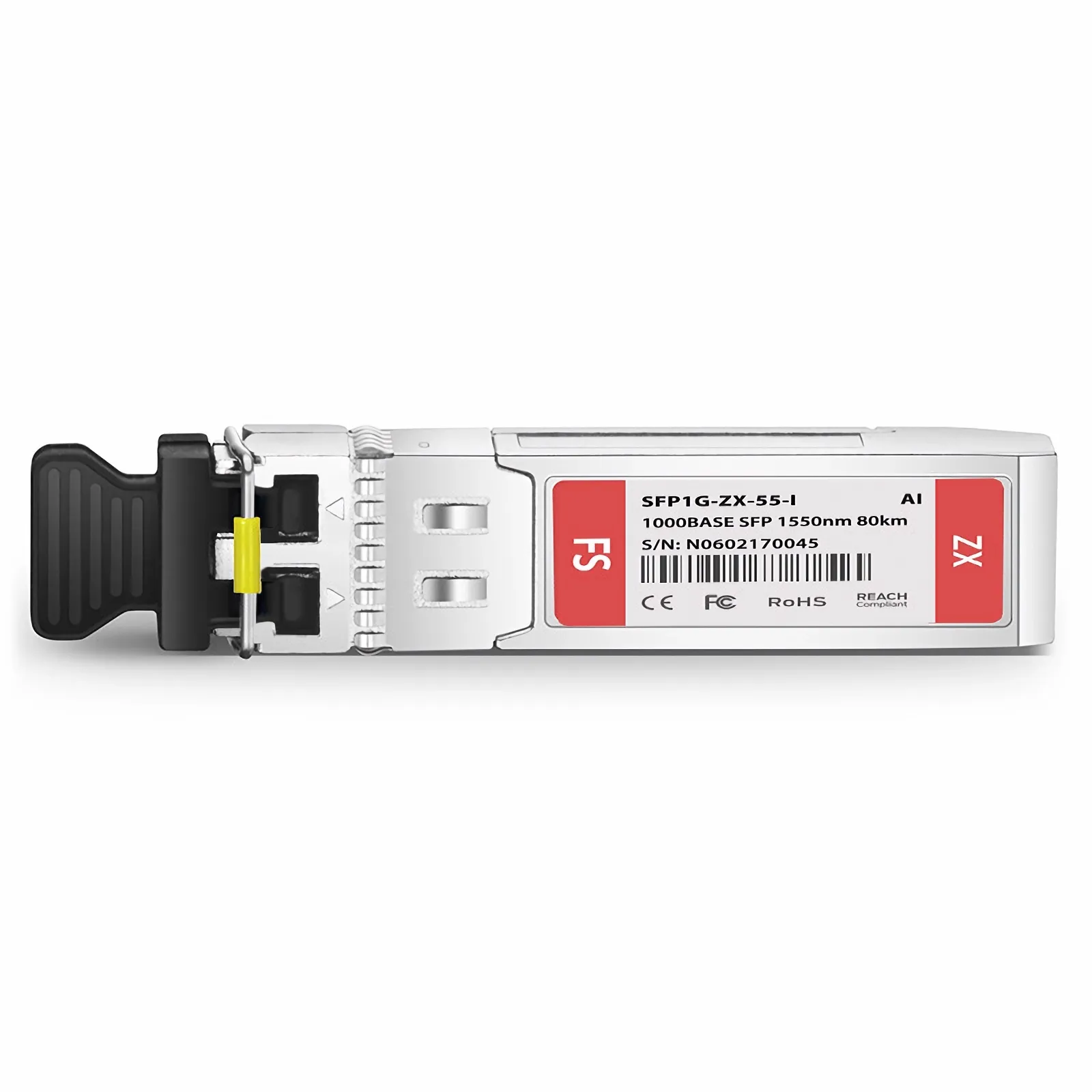 Alcatel-Lucent Compatible 1000BASE-ZX SFP 1550nm 80km DOM Duplex