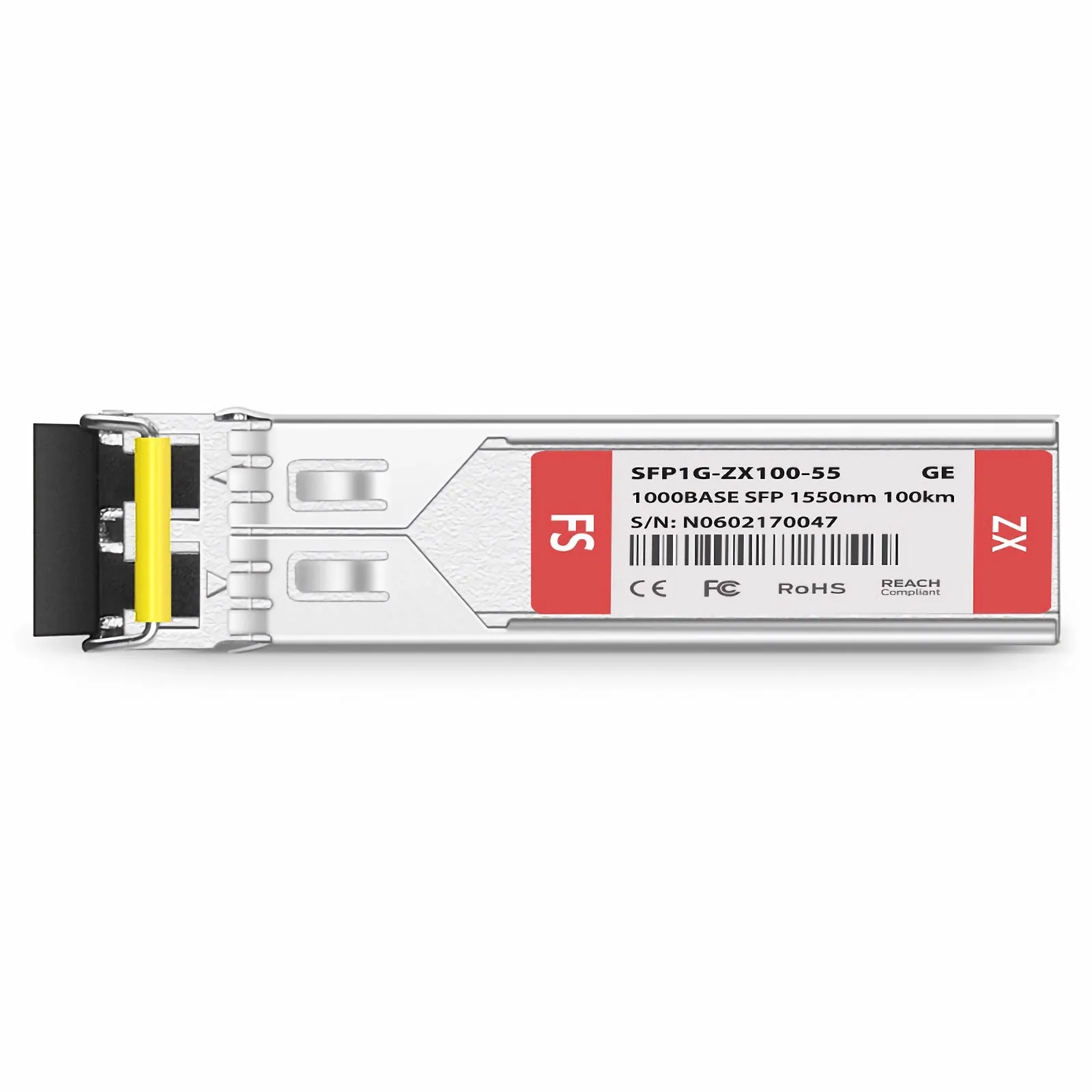 汎用互換 SFP 1000BASE-EZX光トランシーバーモジュール(1550nm 100km