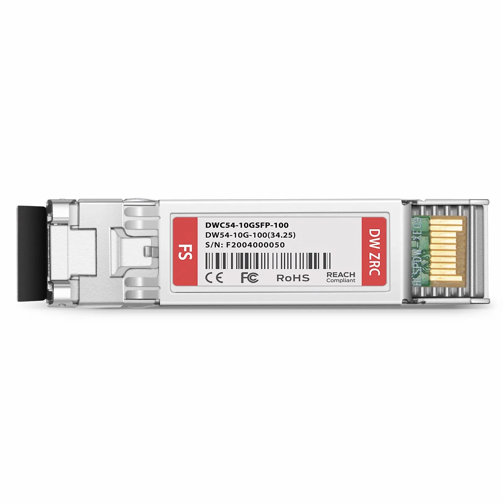 Cisco C54 Compatible SFP+ 10G DWDM 1534.25nm 100GHz 100km Duplex LC/UPC SMF Transceiver Module