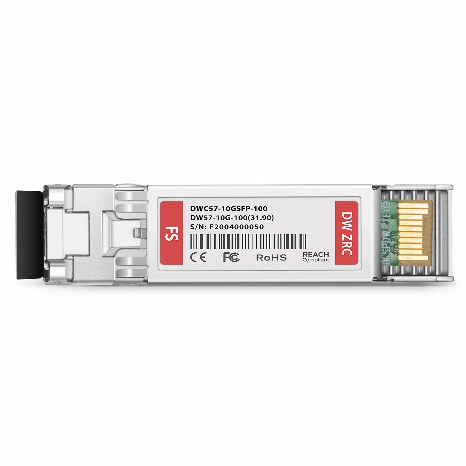 Cisco C57 Compatible SFP+ 10G DWDM 1531.90nm 100GHz 100km Duplex LC/UPC SMF Transceiver Module
