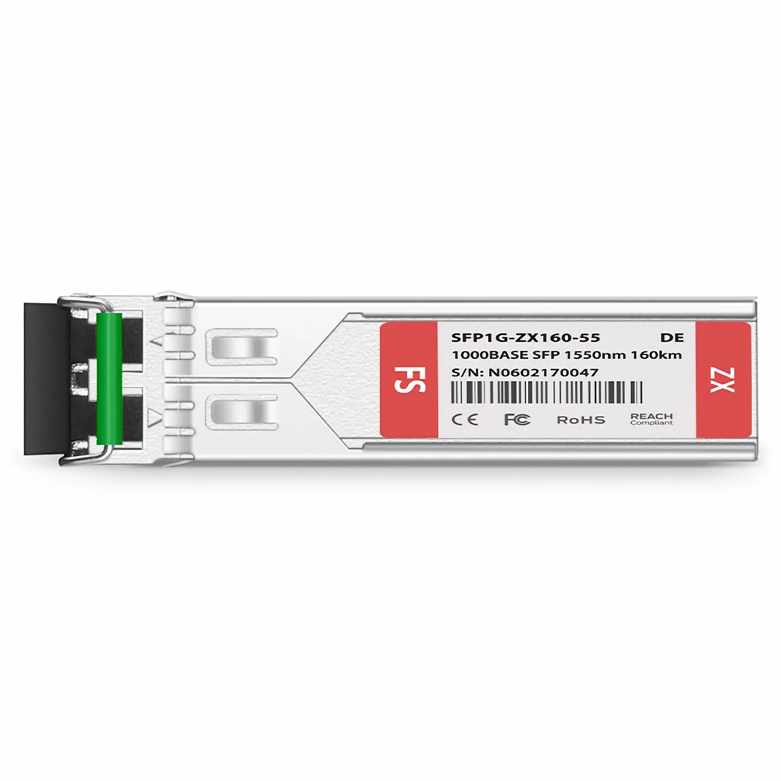 Dell互換 SFP 1000BASE-ZXC光トランシーバーモジュール(1550nm 160km