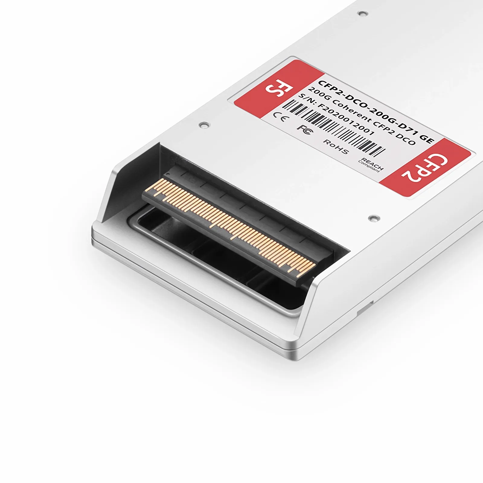Generic Compatible CFP2 DCO 200G DWDM Tunable Coherent 80km DOM Duplex ...