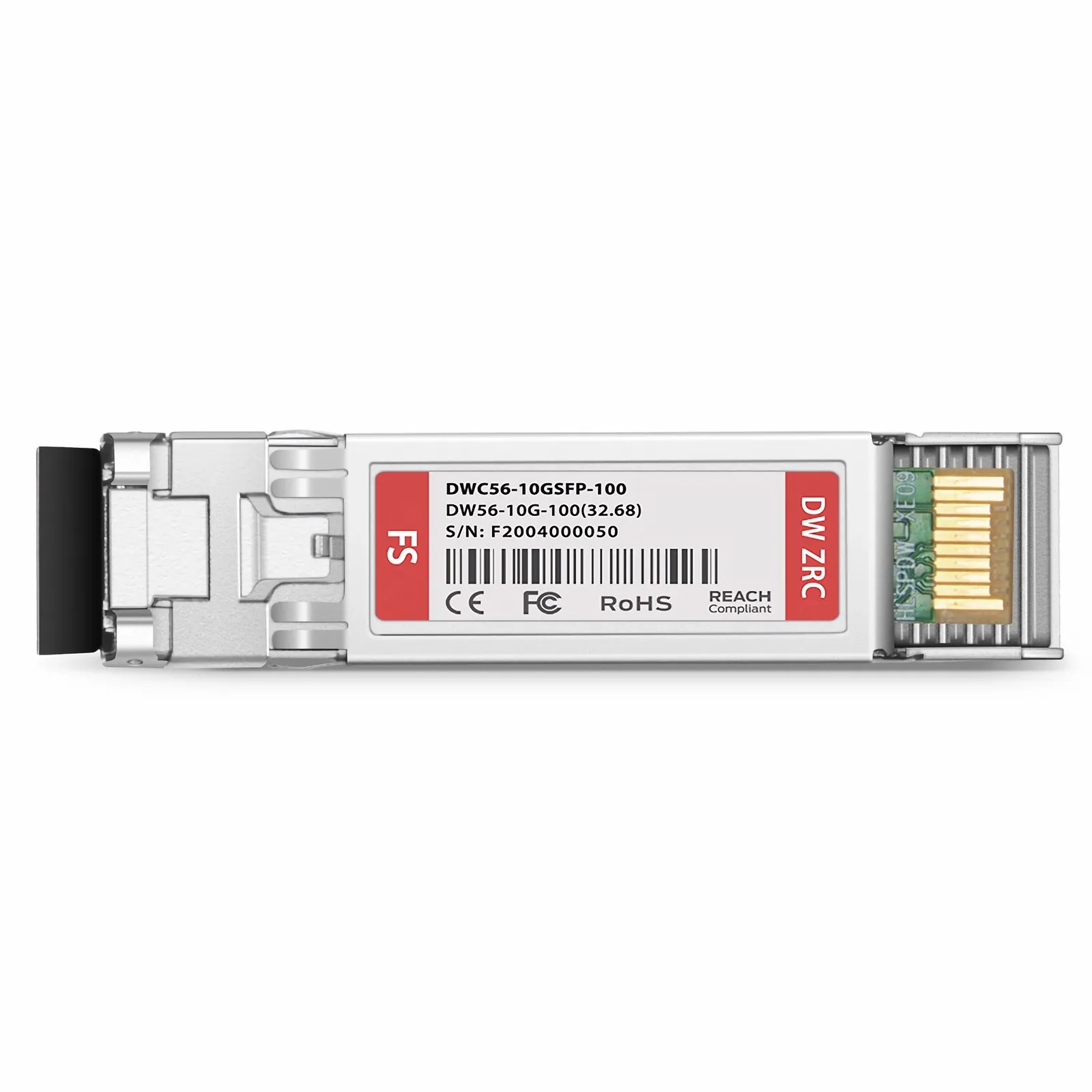 Cisco C56 Compatible SFP+ 10G DWDM 1532.68nm 100GHz 100km Duplex LC/UPC SMF Transceiver Module