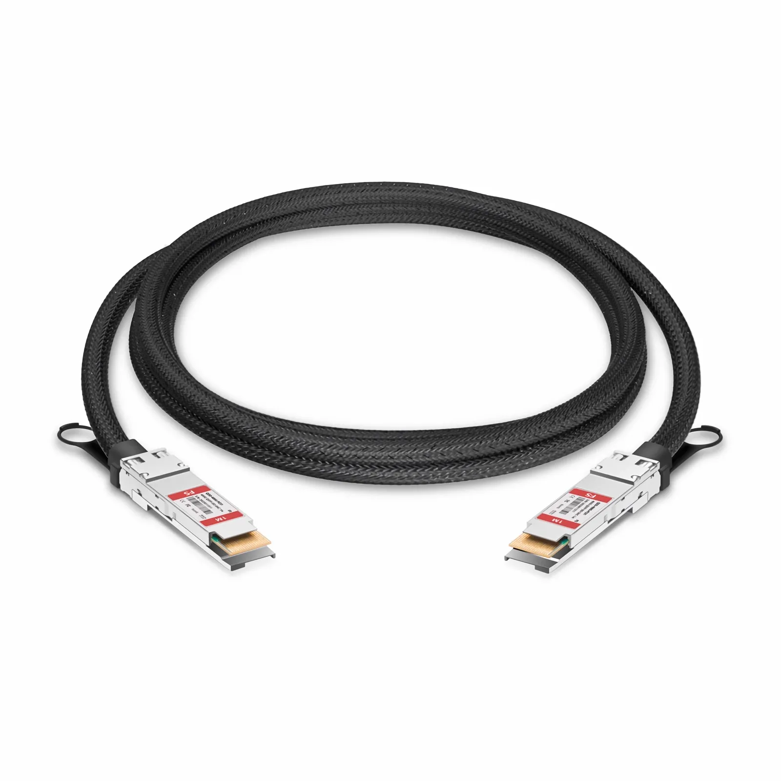1m (3ft) 400G QSFP-DD 8 × 50G PAM4 Cavo Twinax Passivo in Rame per