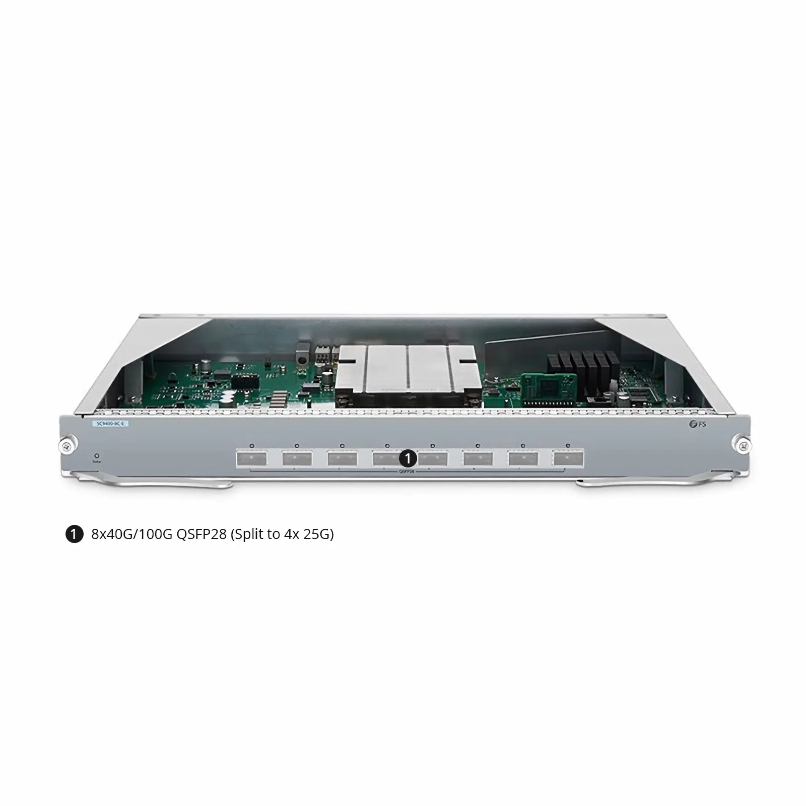 SC9400-8C-E, 8-Port 100Gb QSFP28 Line Card for Enterprise Chassis Switch SC9405