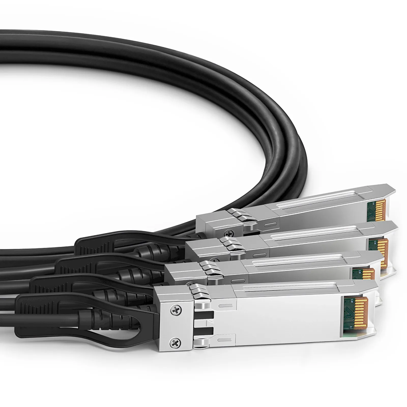 1m 汎用DACケーブル｜100G QSFP28/4xSFP28ダイレクトアタッチケーブル