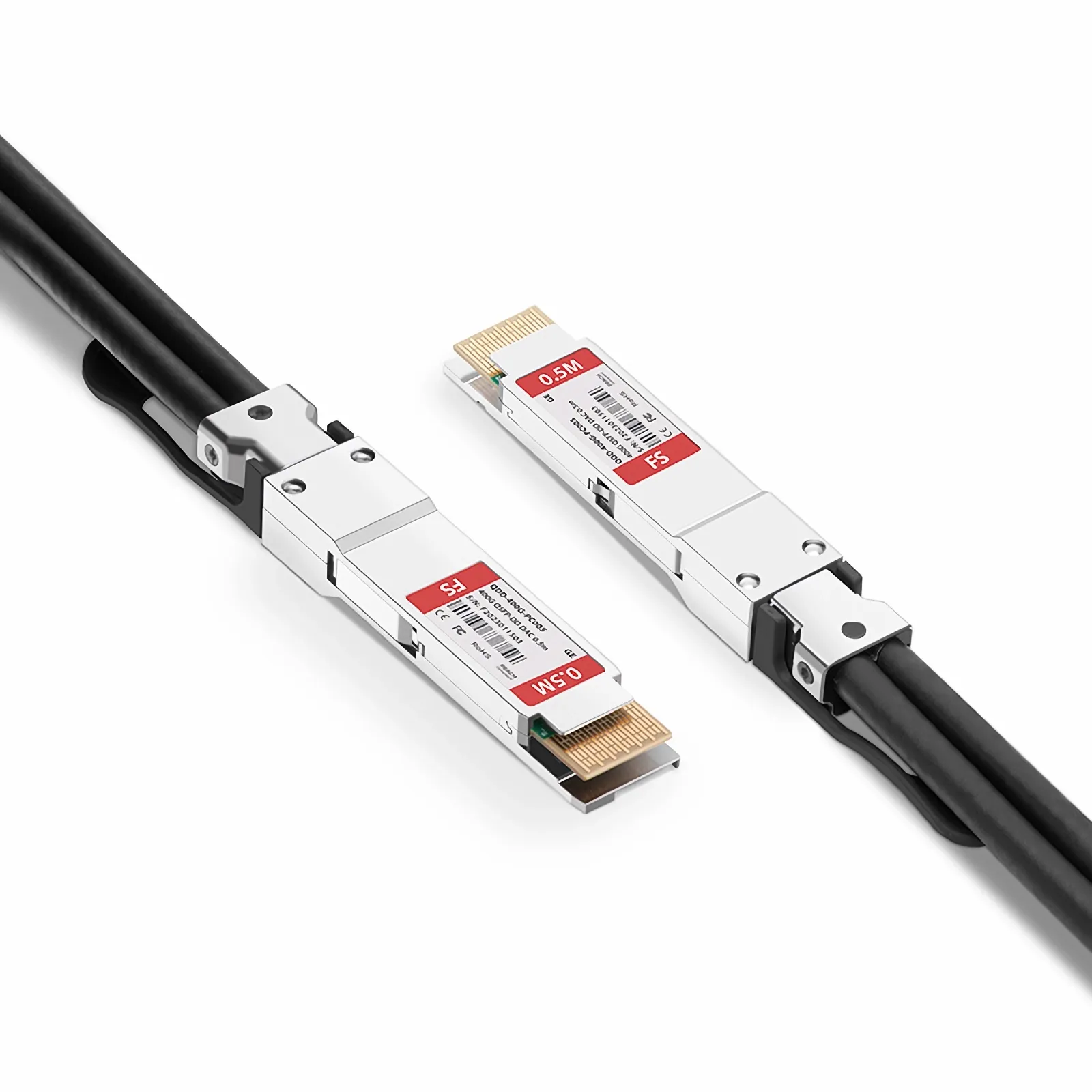 (未使用･未開封品)　StarTech.com QSFP+ DAC Twnax ケーブル 5m MSA準拠 40GbE パッシブダイレクトアタッチケーブル Mini-GBICケーブル QSFP40GPC5M 6k88evb QSFP-PC005 DACケーブル｜40G QSFP+ダイレクトアタッチケーブル