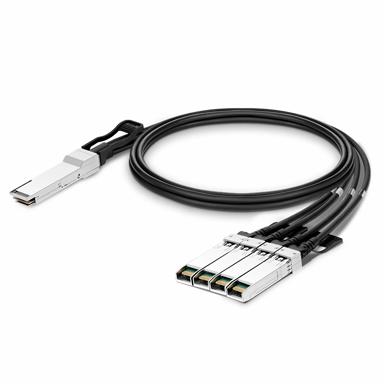 StarTech.com QSFP+ パッシブDAC Twnax ブレークアウトケーブル 1m MSA準拠 40 Gbps - 4 x 10Gbps QSFP4SFPPC1M z2zed1b DAC Twinaxブレークアウトケーブル／1m／MSAアンコード／銅線