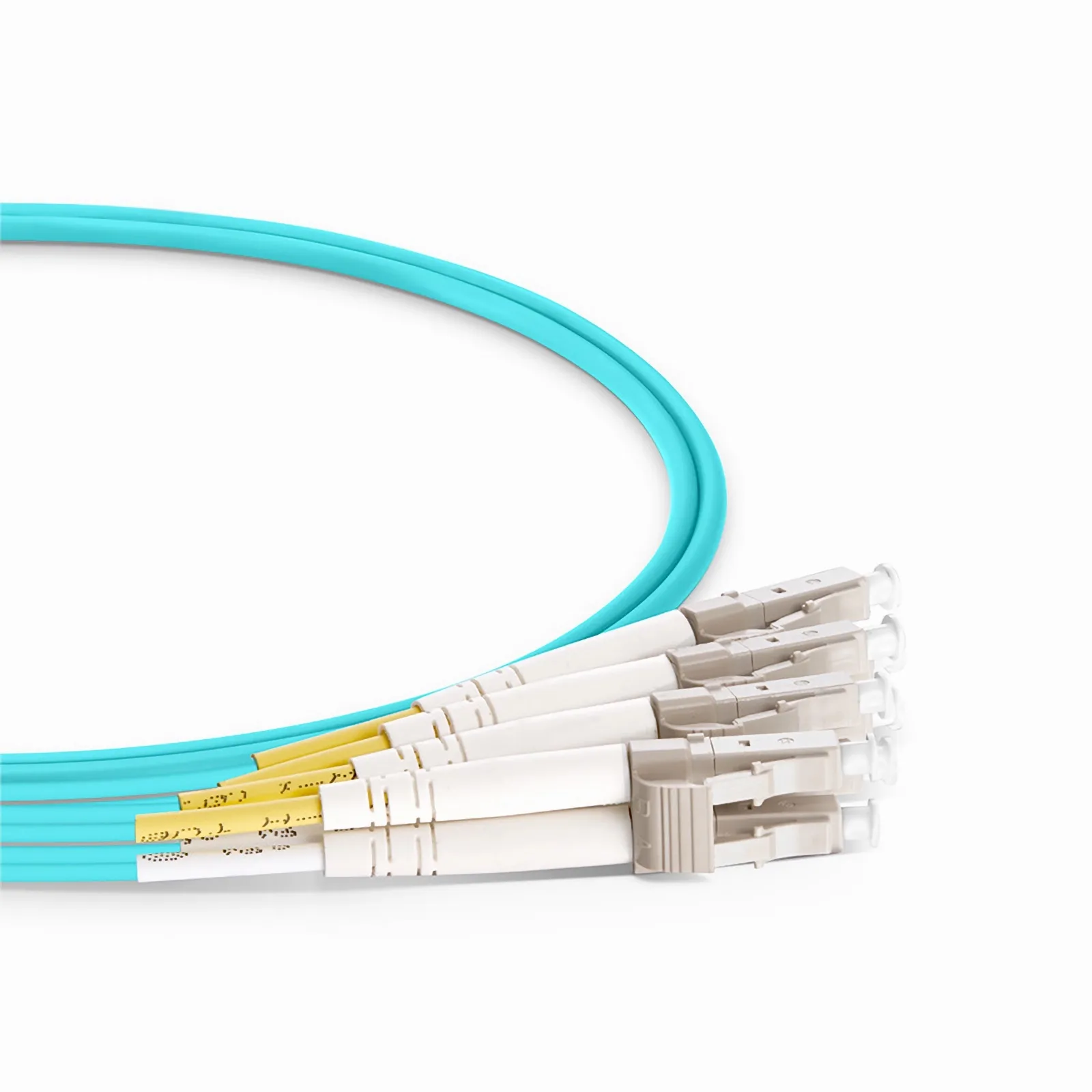 1m(3ft) Intel互換 100G QSFP28/4 LCデュプレックス ブレイクアウト