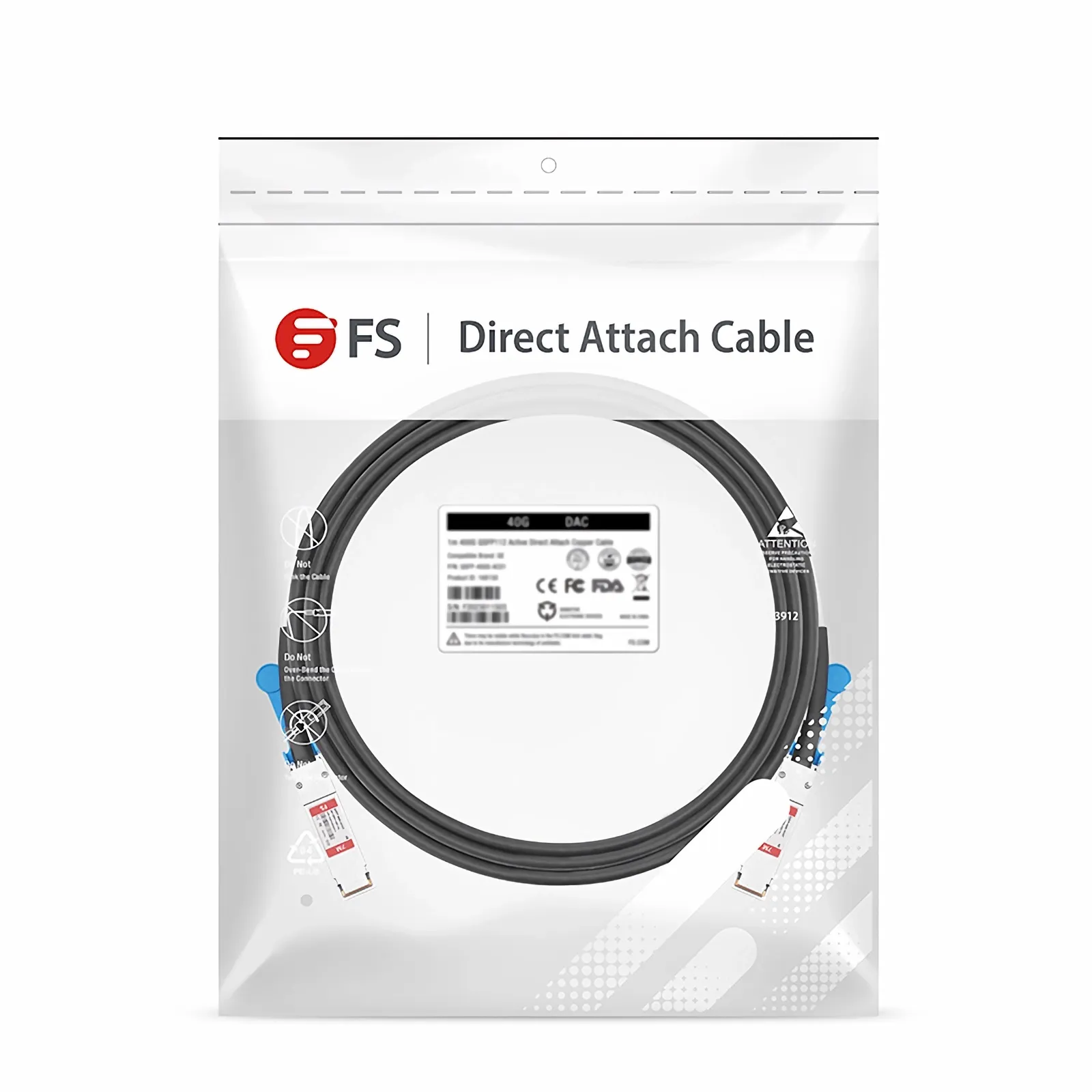 【7本セット】40G QSFP+ DACケーブル 1m 7m 汎用DACケーブル｜40G QSFP+アクティブダイレクトアタッチケーブル