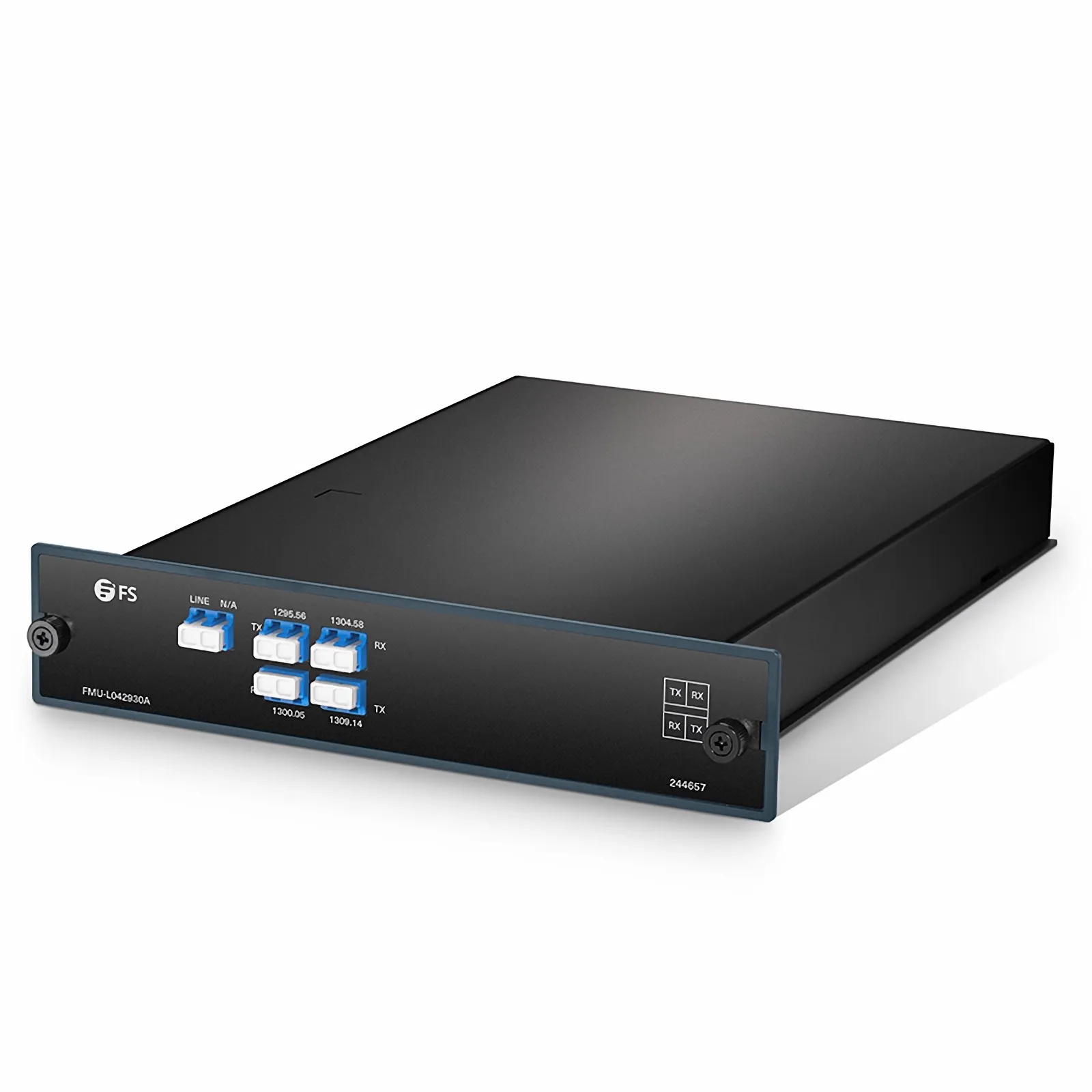 4 Channels LAN-WDM Mux Demux, 1295.56-1309.14nm, 2.7dB Typical IL, LC ...