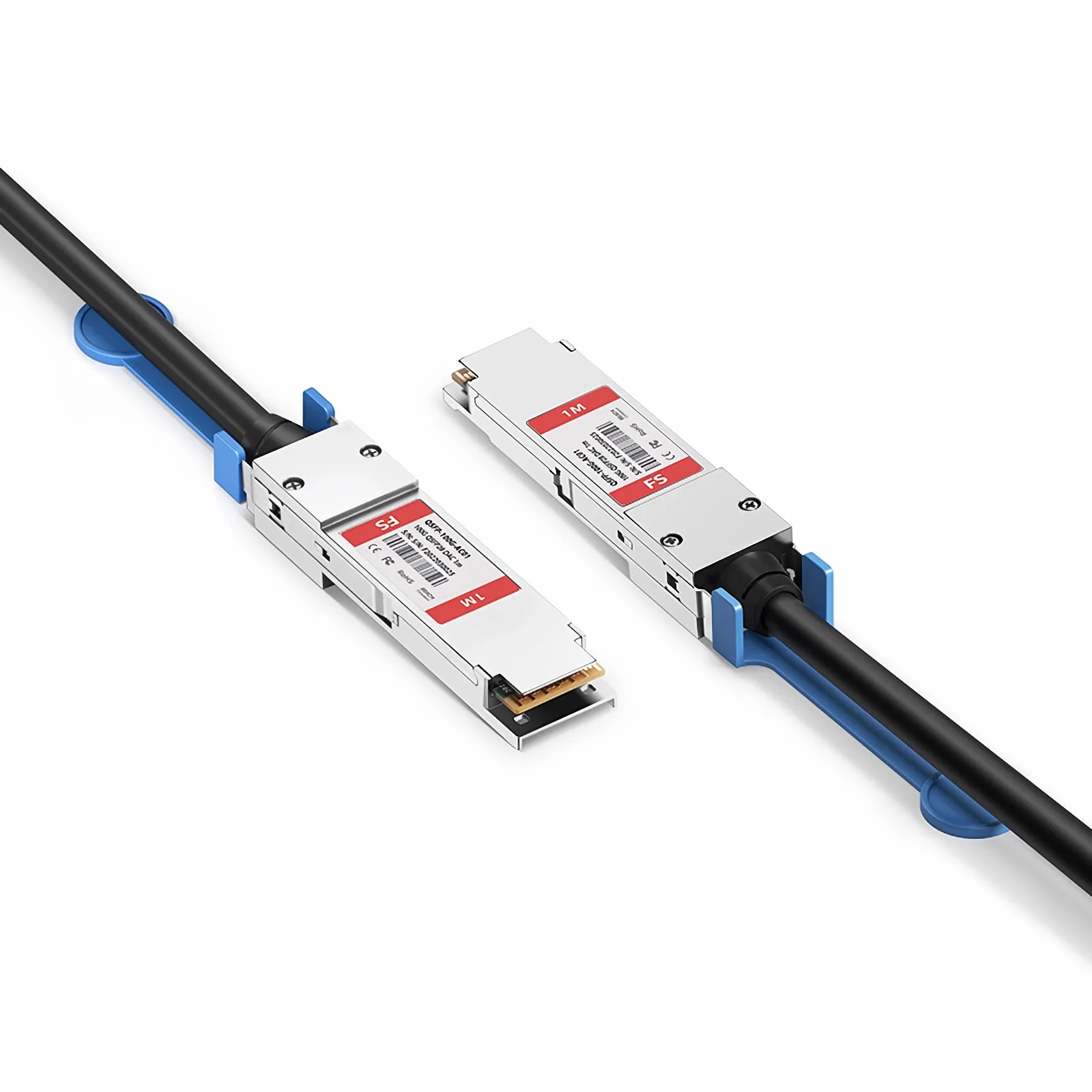 1m (3ft) Cisco Compatible 100G QSFP28 4 x 25G NRZ Active Copper Twinax Cable