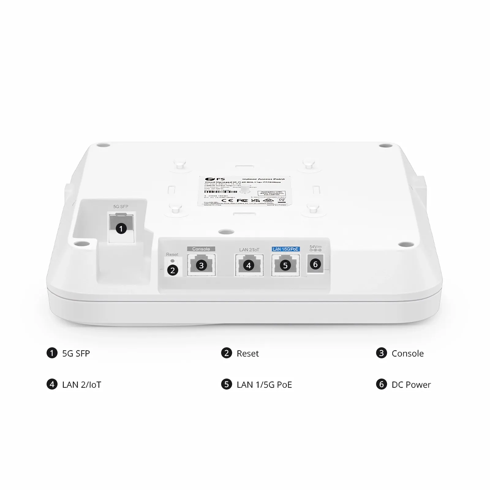 AP-N635 Three Radios 4 x 4 MU-MIMO Wi-Fi 6 Indoor Access Point