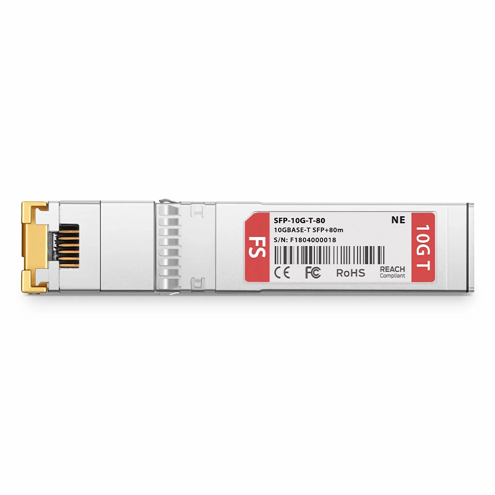 NETGEAR AXM765 Compatible 10GBASE-T SFP+ Copper 80m RJ-45