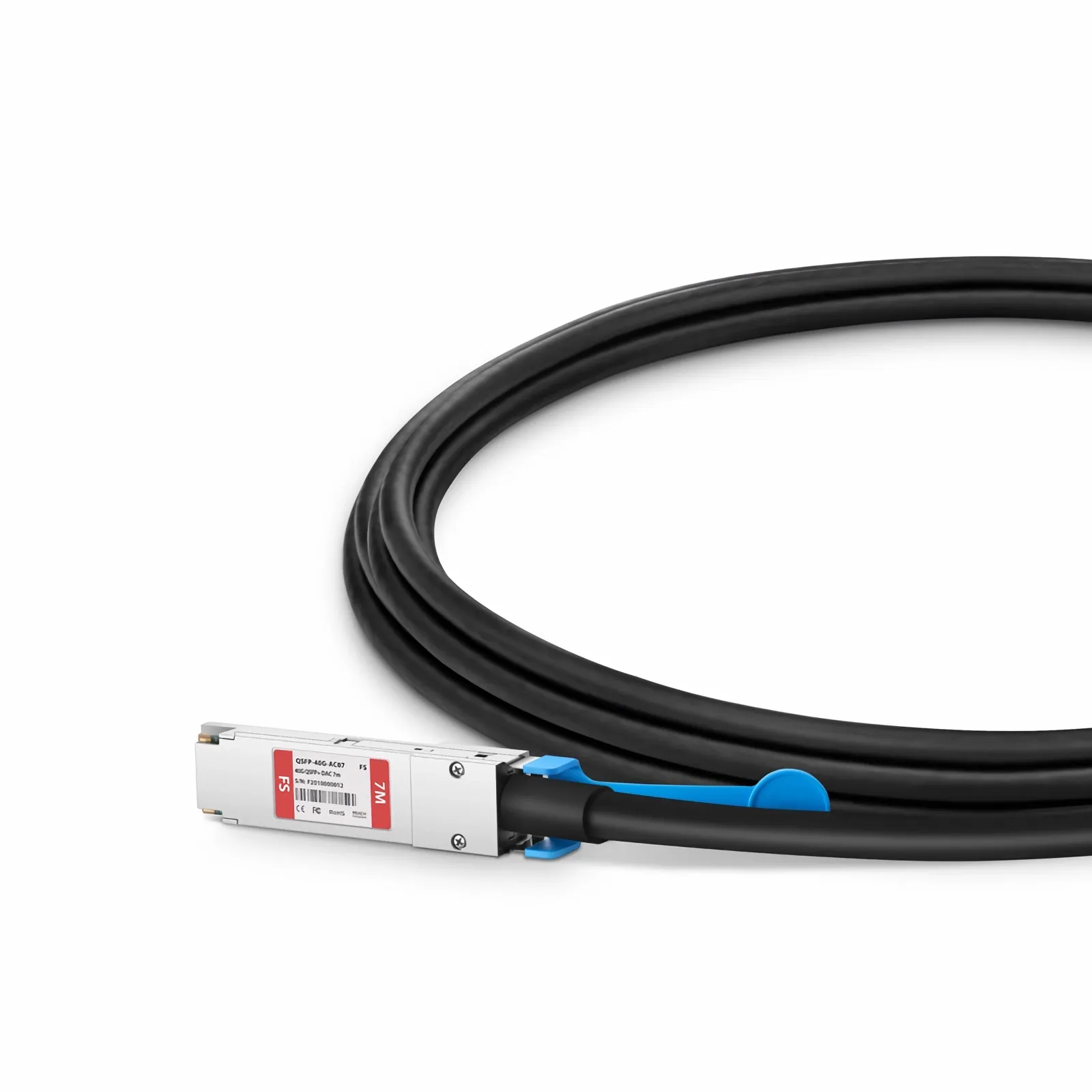 7m(23ft) 40G QSFP+ Active DAC Cable - FS.com