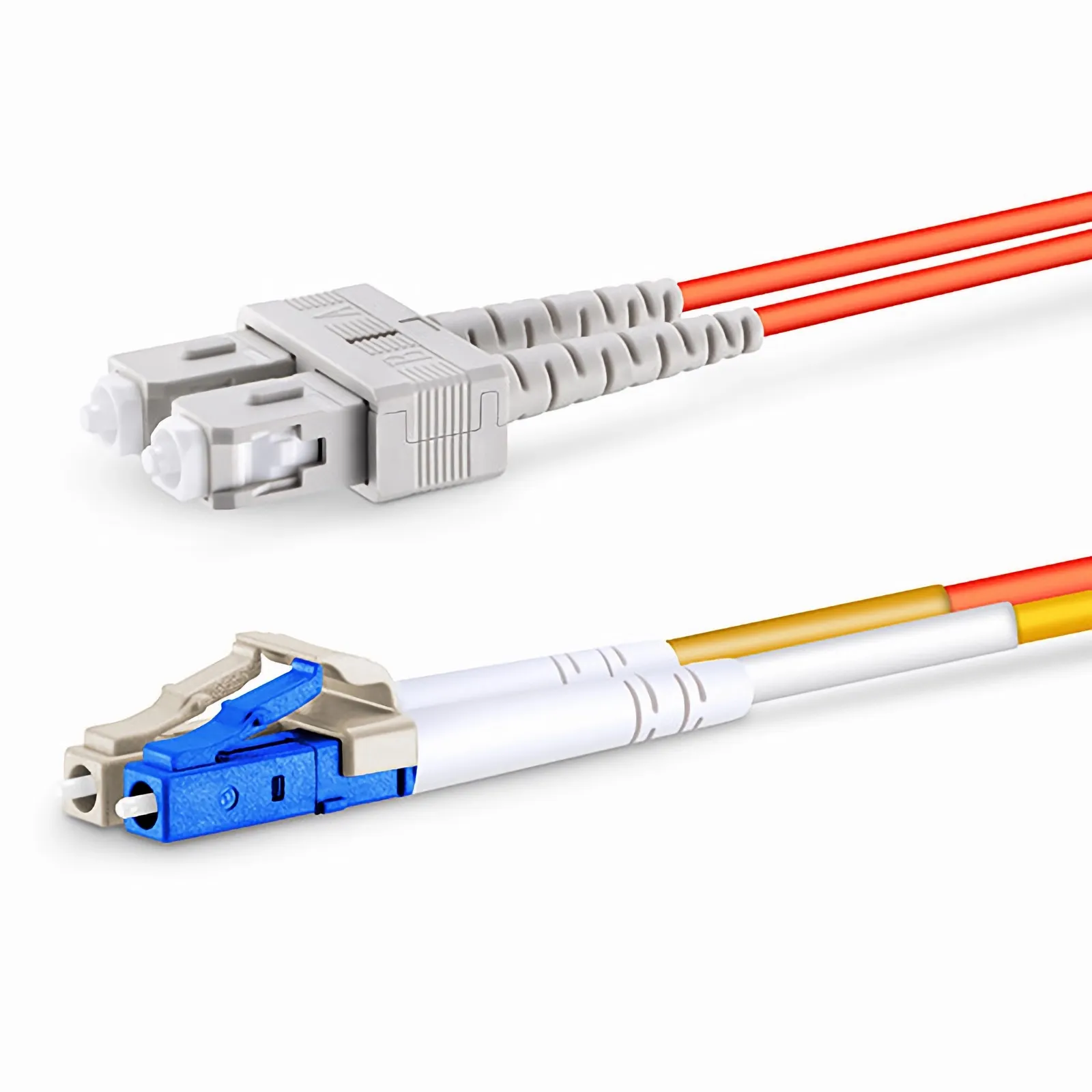 Mode Conditioning PVC (OFNR) LWL-Patchkabel 3m (10ft) LC auf SC