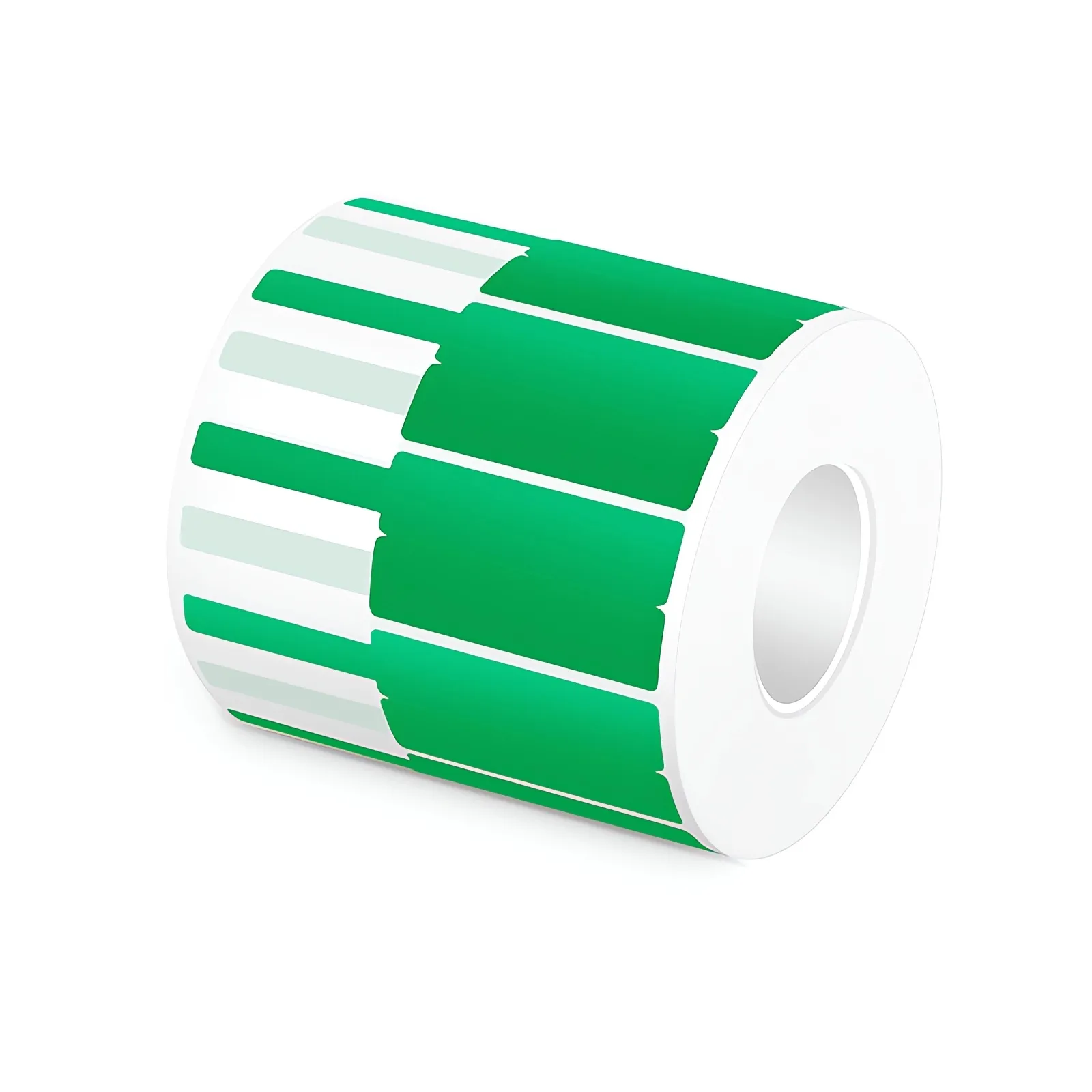 1.02in.W x 3.31in.L Printable P-Flag Label, PET, Reel, Green