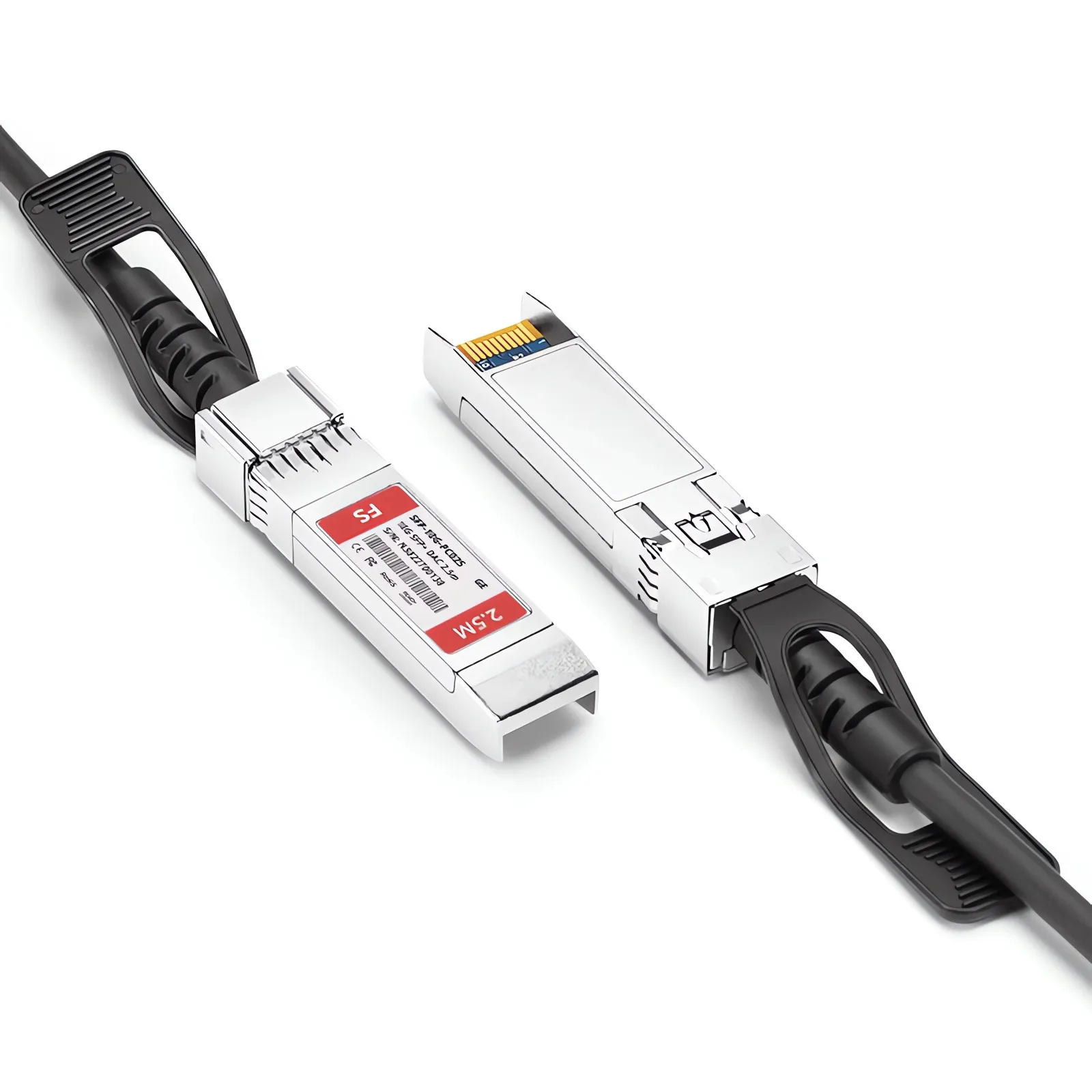 2.5m Generic 10G SFP+ DAC Twinax Cable 30AWG - FS.com